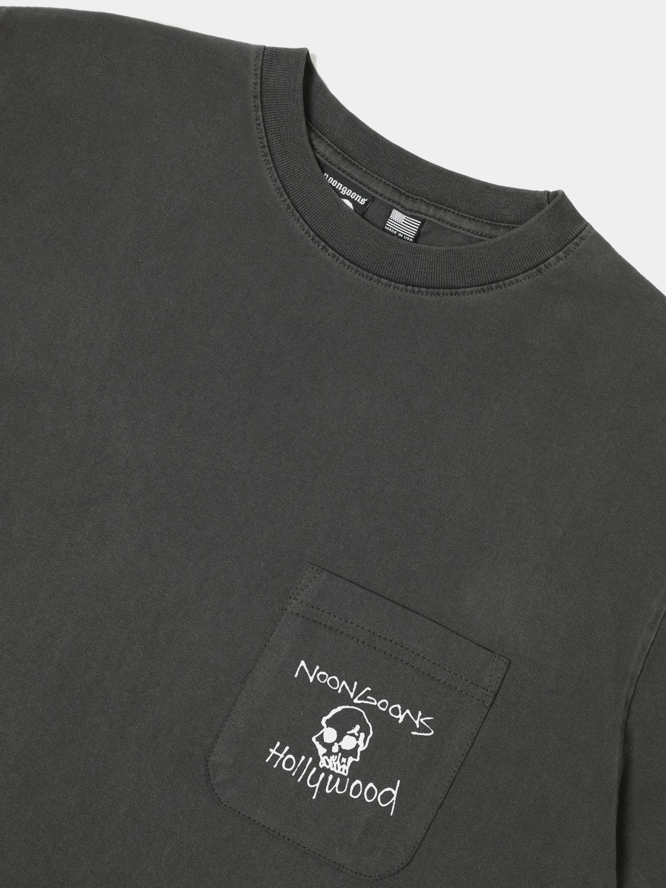 Футболка Noon Goons Made In Hollywood Pocket Pigment Black