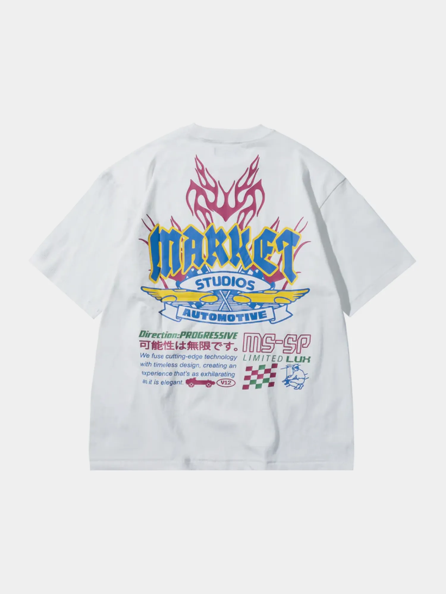Футболка MARKET V12 T-SHIRT White
