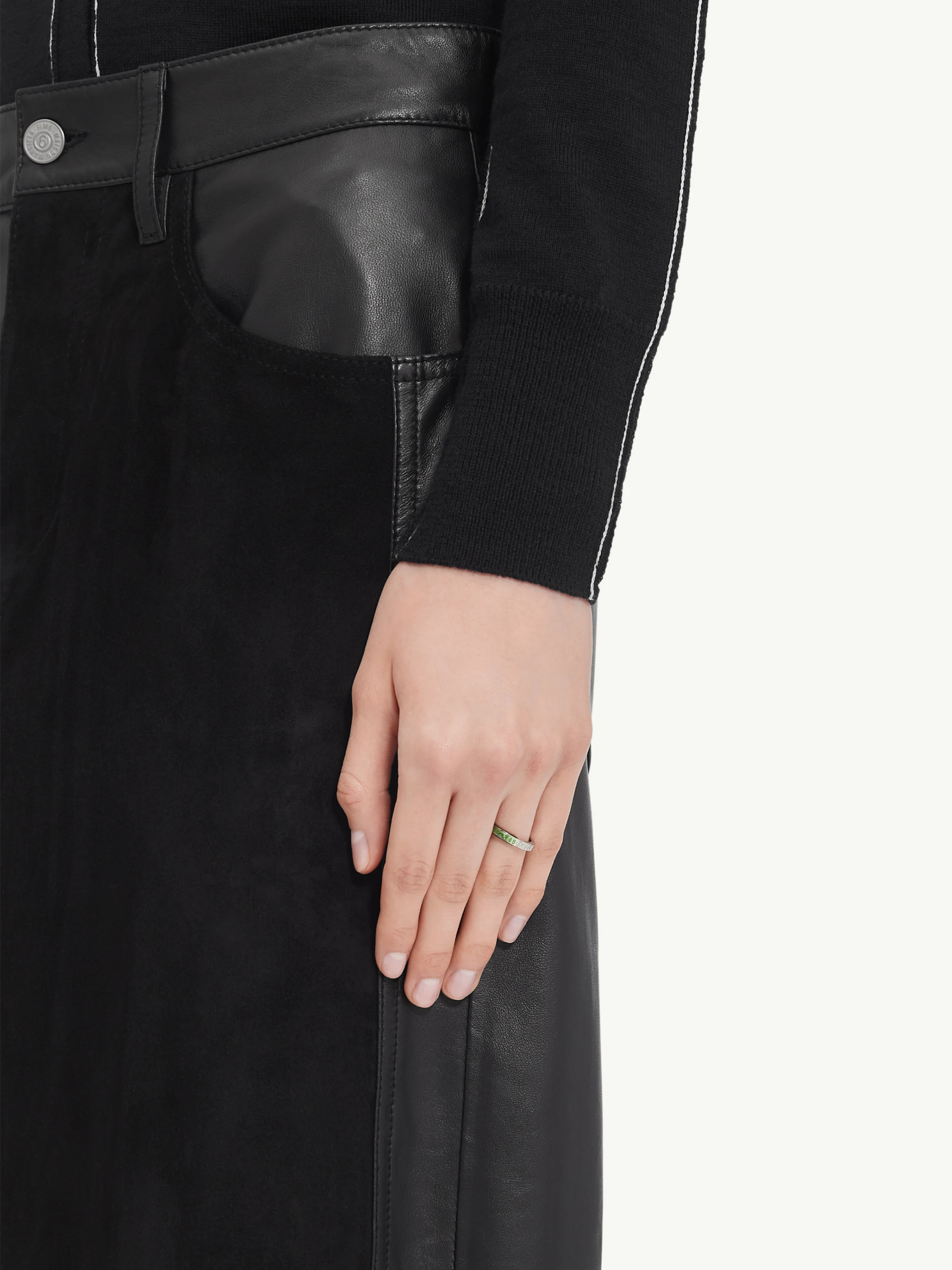 Кольцо MM6 Maison Margiela Engraved Numeric Ring