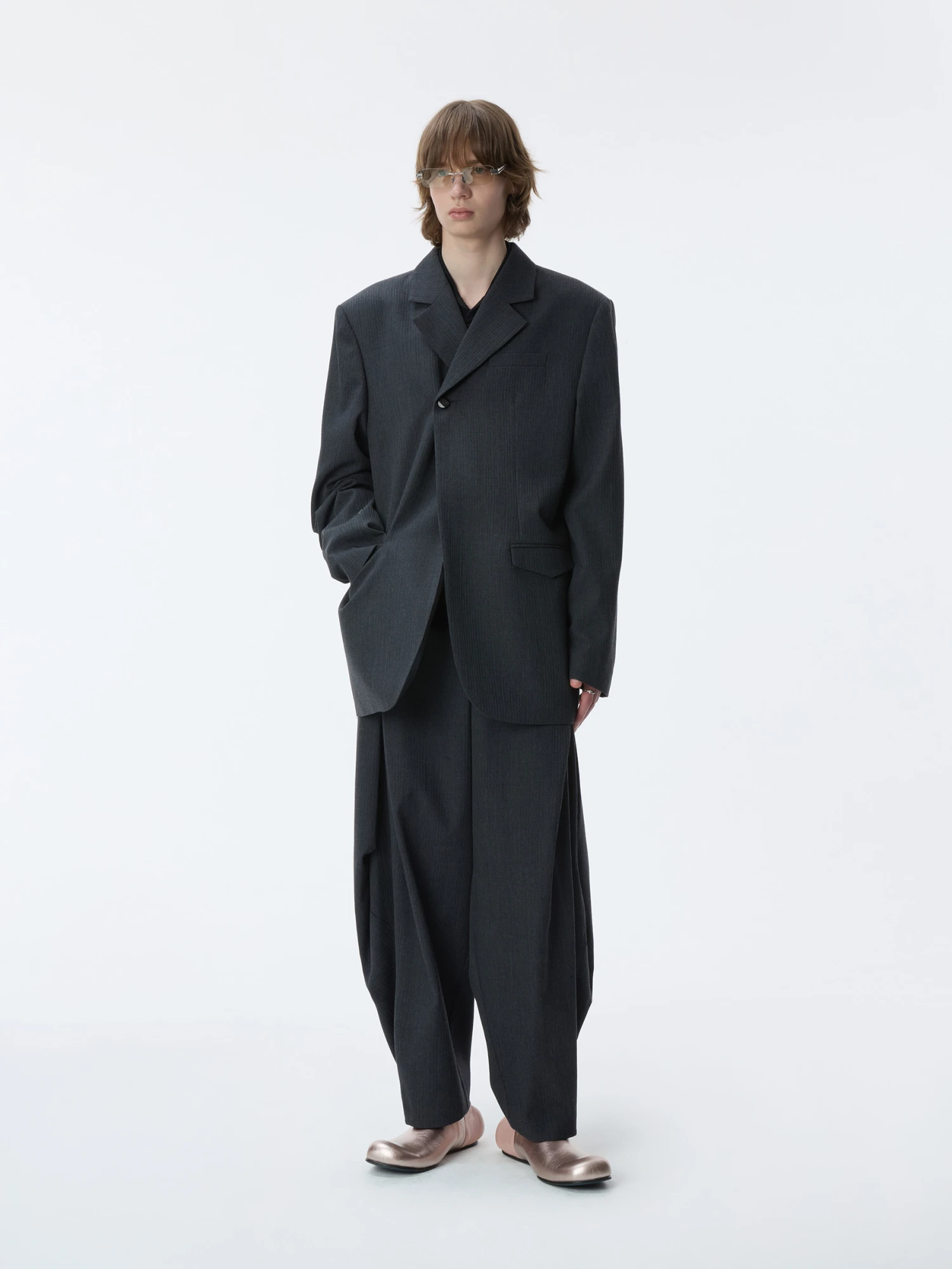 Пиджак ADERERROR Product. 3 Grey