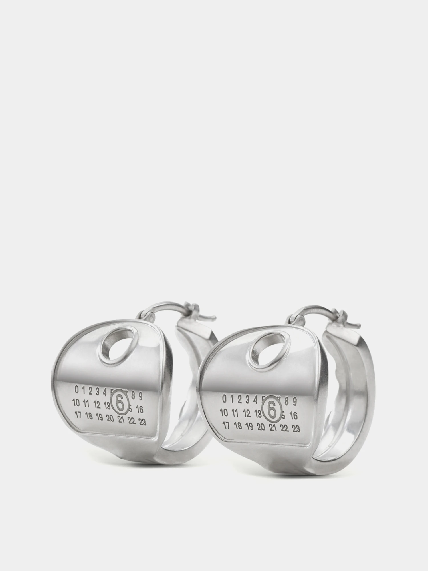Серьги MM6 Maison Margiela Numeric Key Earrings