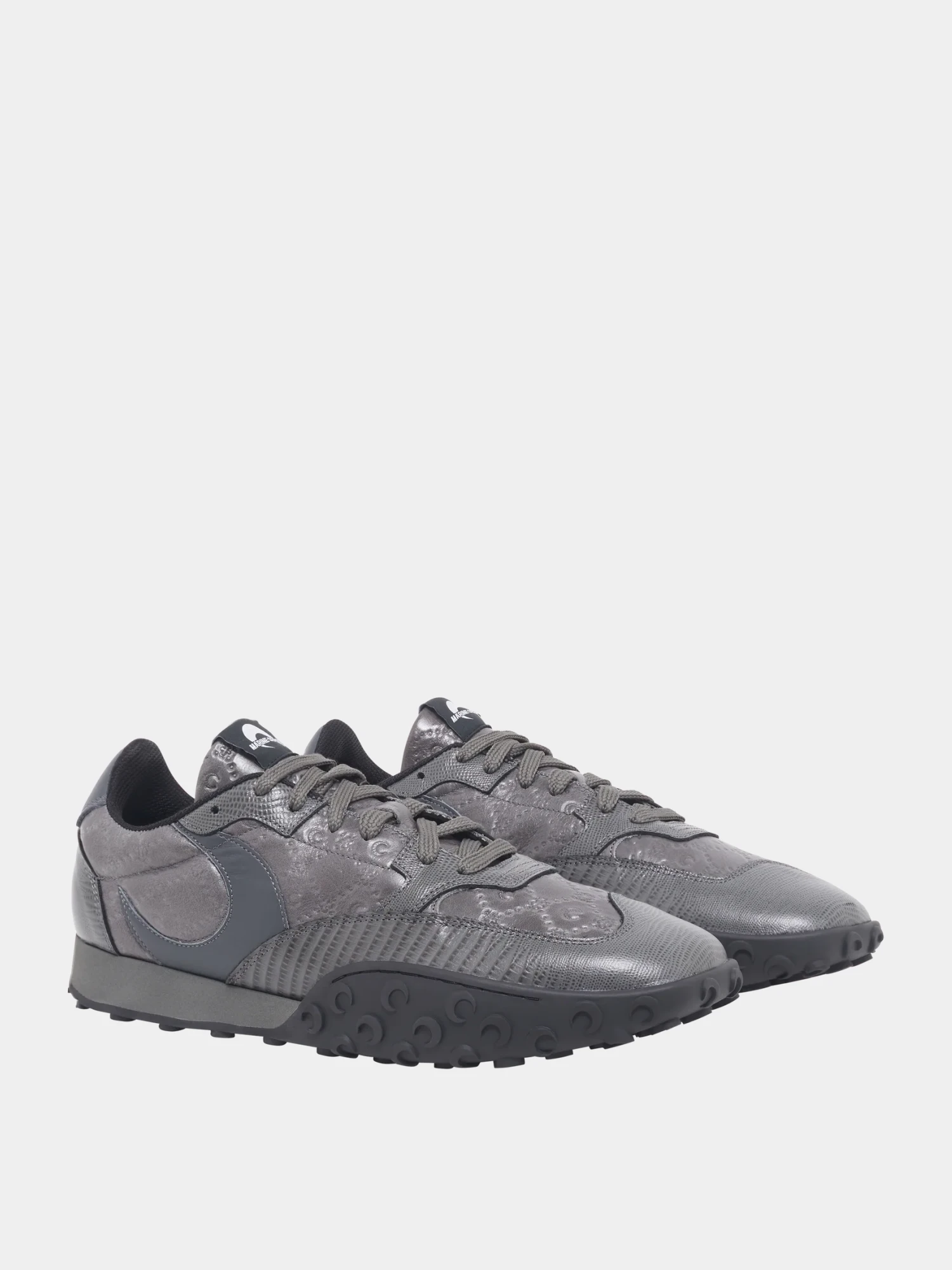 Кроссовки Marine Serre Lizard Printed MS Rise Anthracite