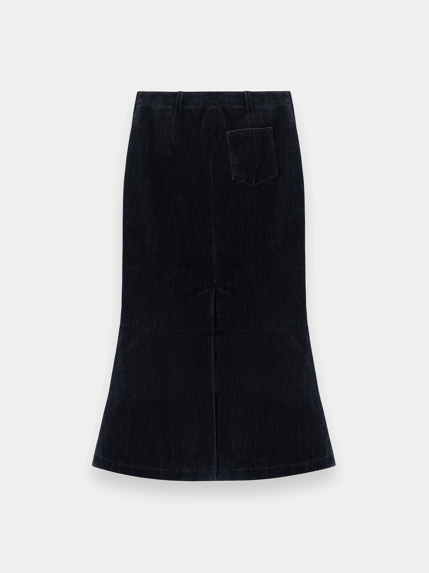 Женская юбка EPINGLER Mermaid Long Velvet Denim