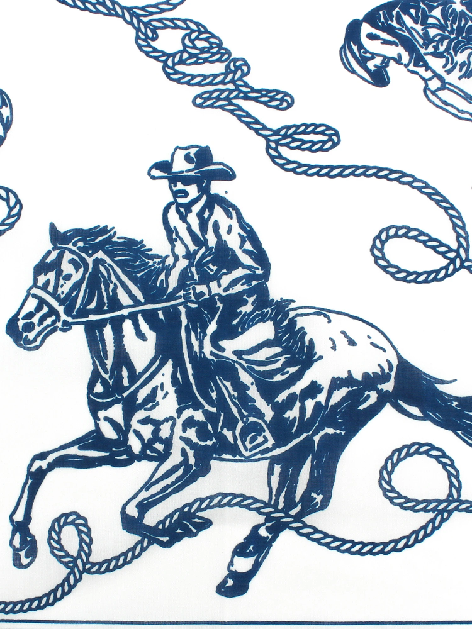 Бандана Daze x AA Rodeo White/Blue