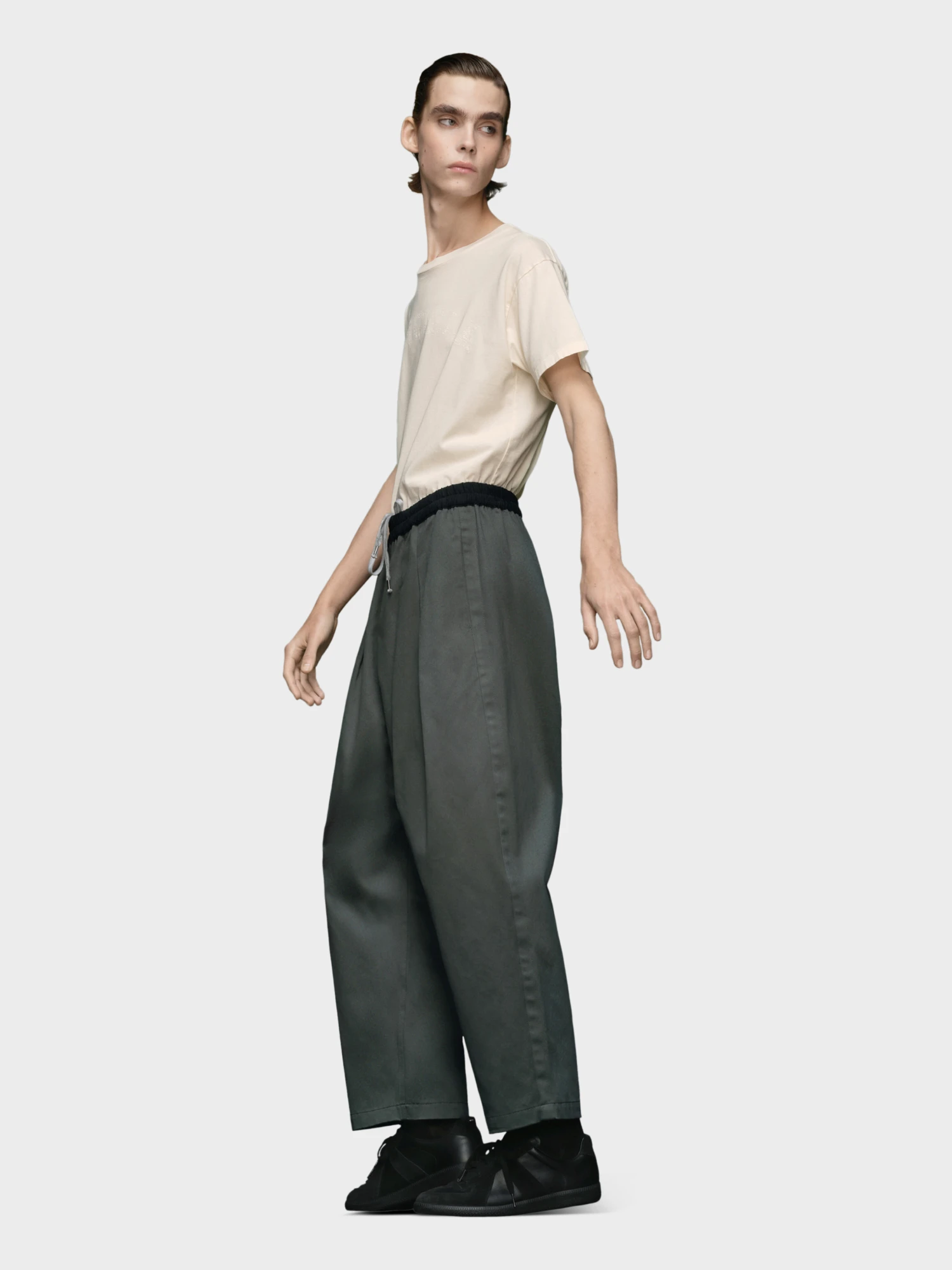 Брюки Maison Margiela Four Stitches Dark Grey
