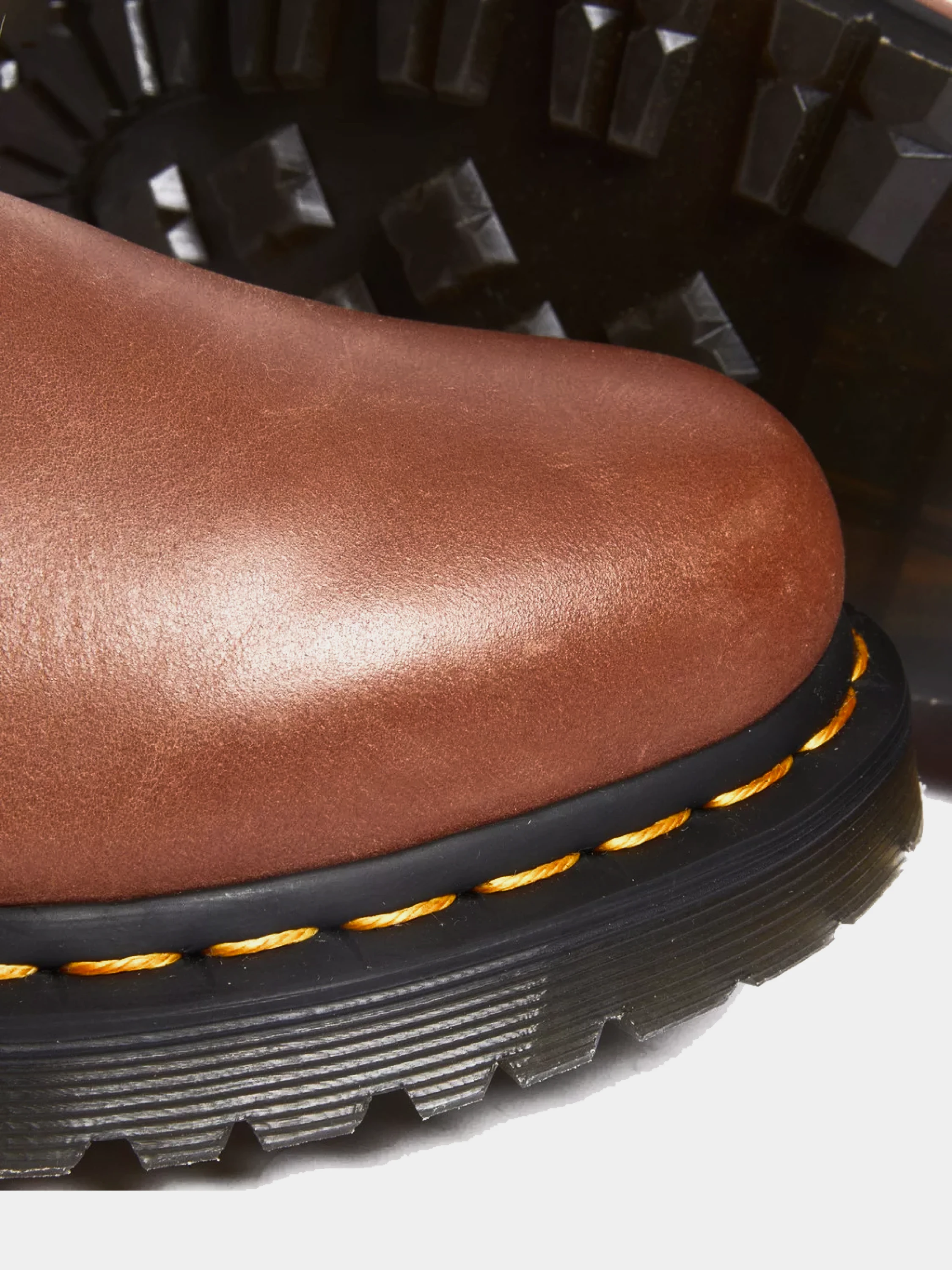 Ботинки Dr. Martens 1460 Serena Saddle Faux Fur Tan Farrier