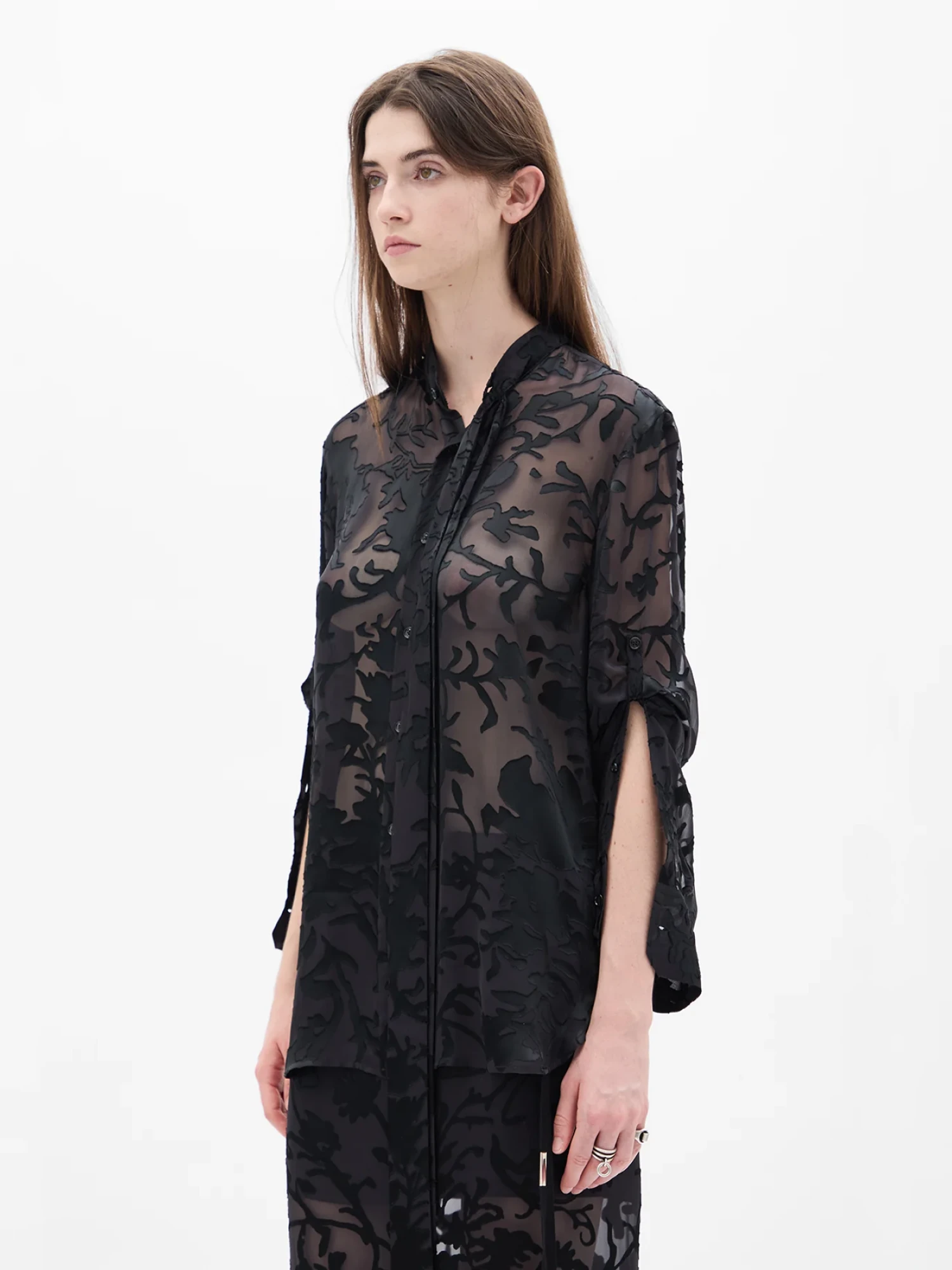 Женская рубашка Ann Demeulemeester Dien Black