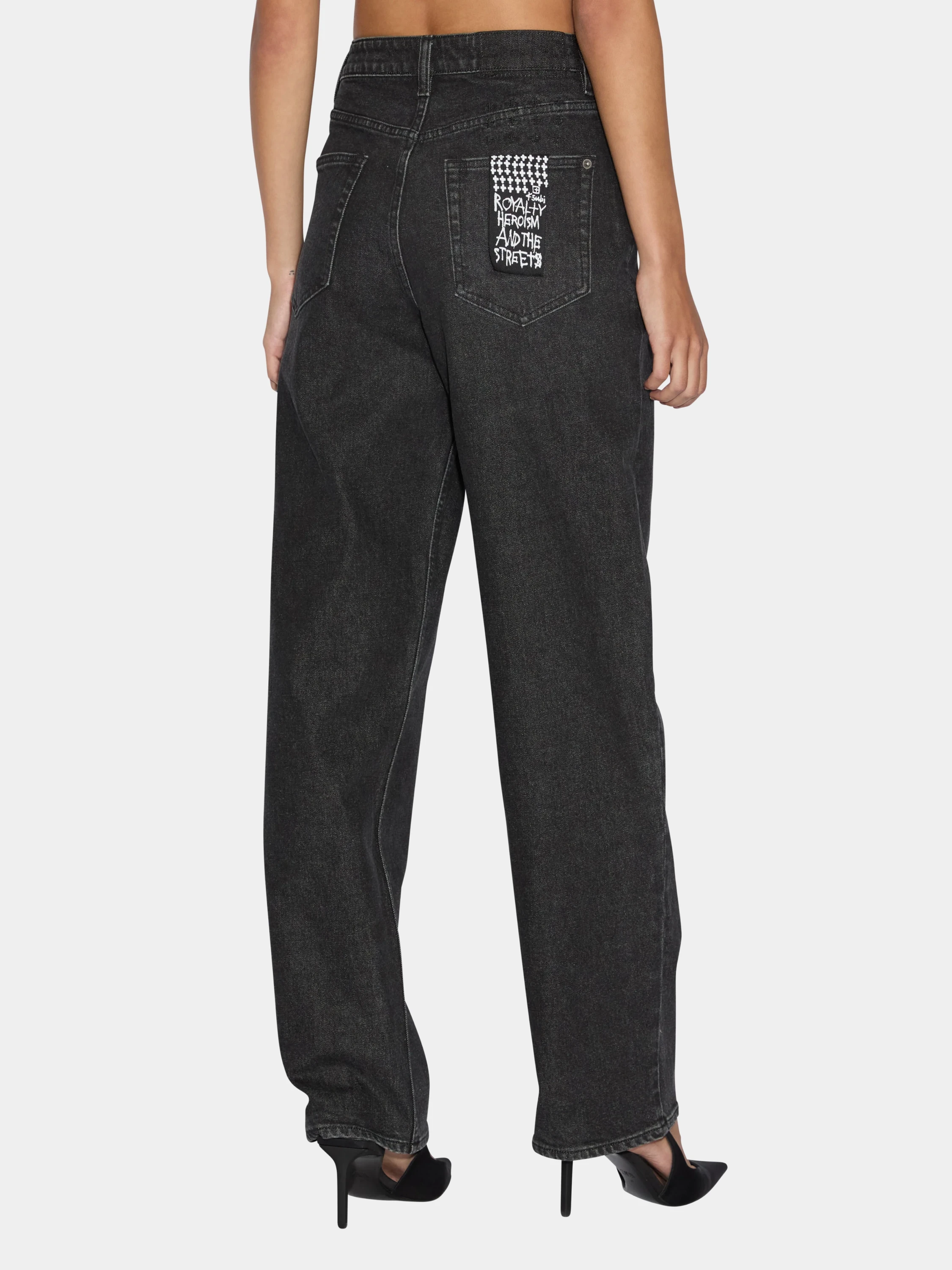 Женские джинсы Ksubi Relax Jean Noir