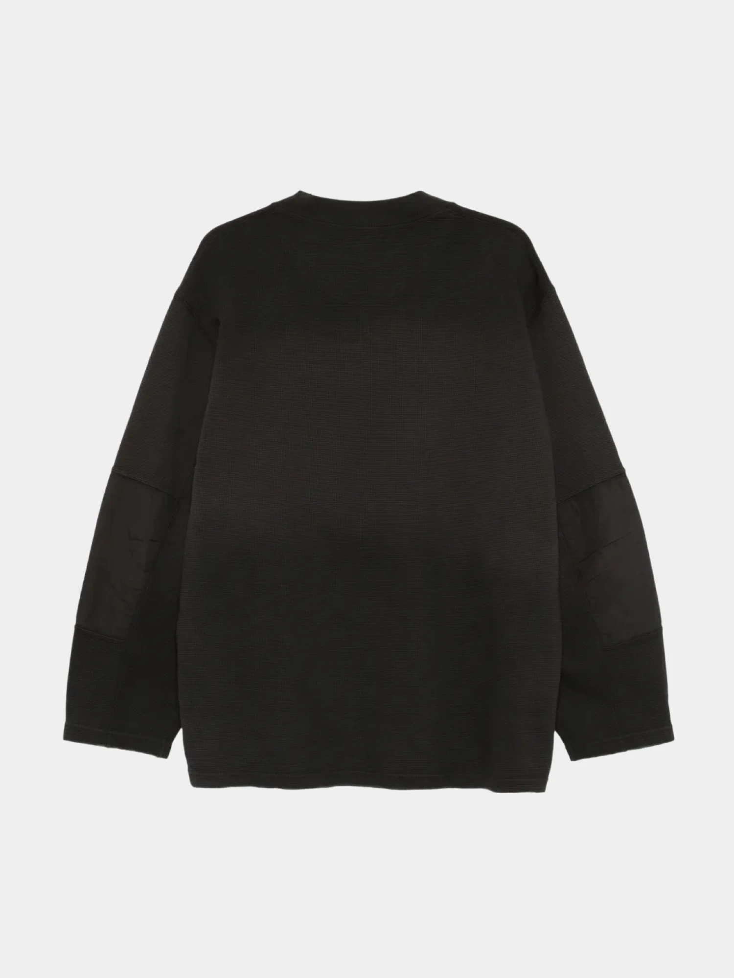 Лонгслив Roa x And Wander Garment-Dyed Black