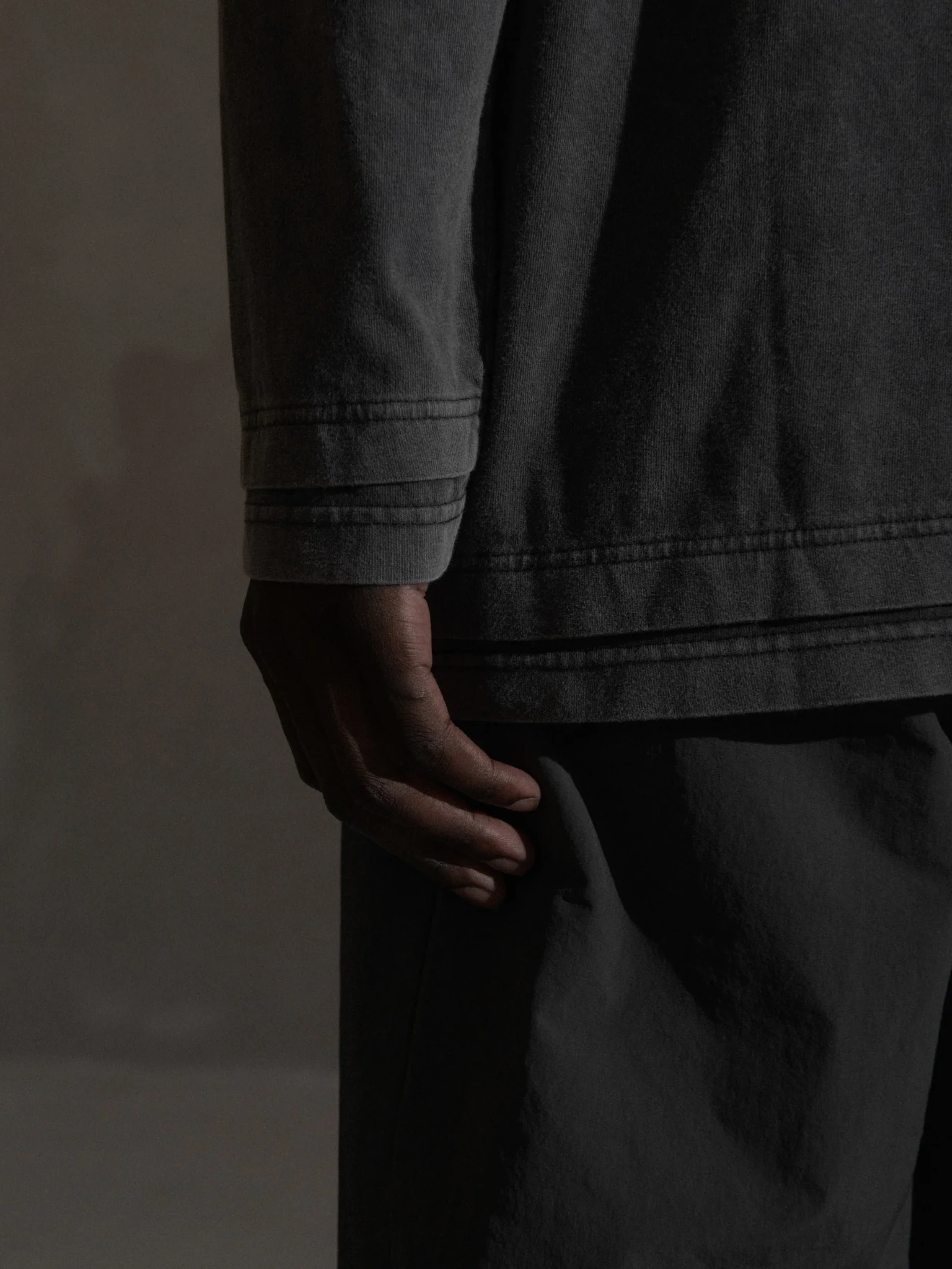 Лонгслив Han Kjøbenhavn Layered L/S Ash Grey