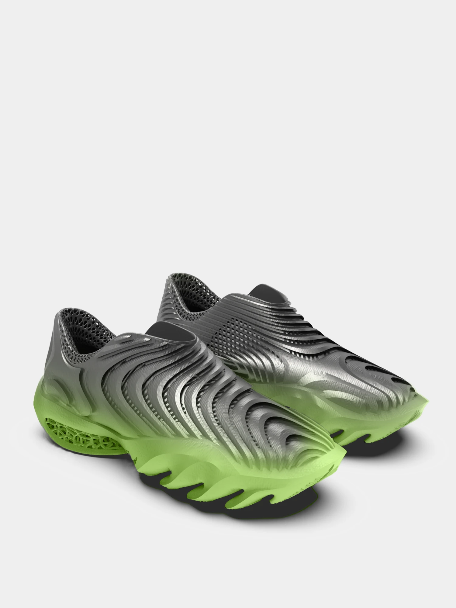 Лоферы ALIVEFORM Stratum Fang Glacier Lime