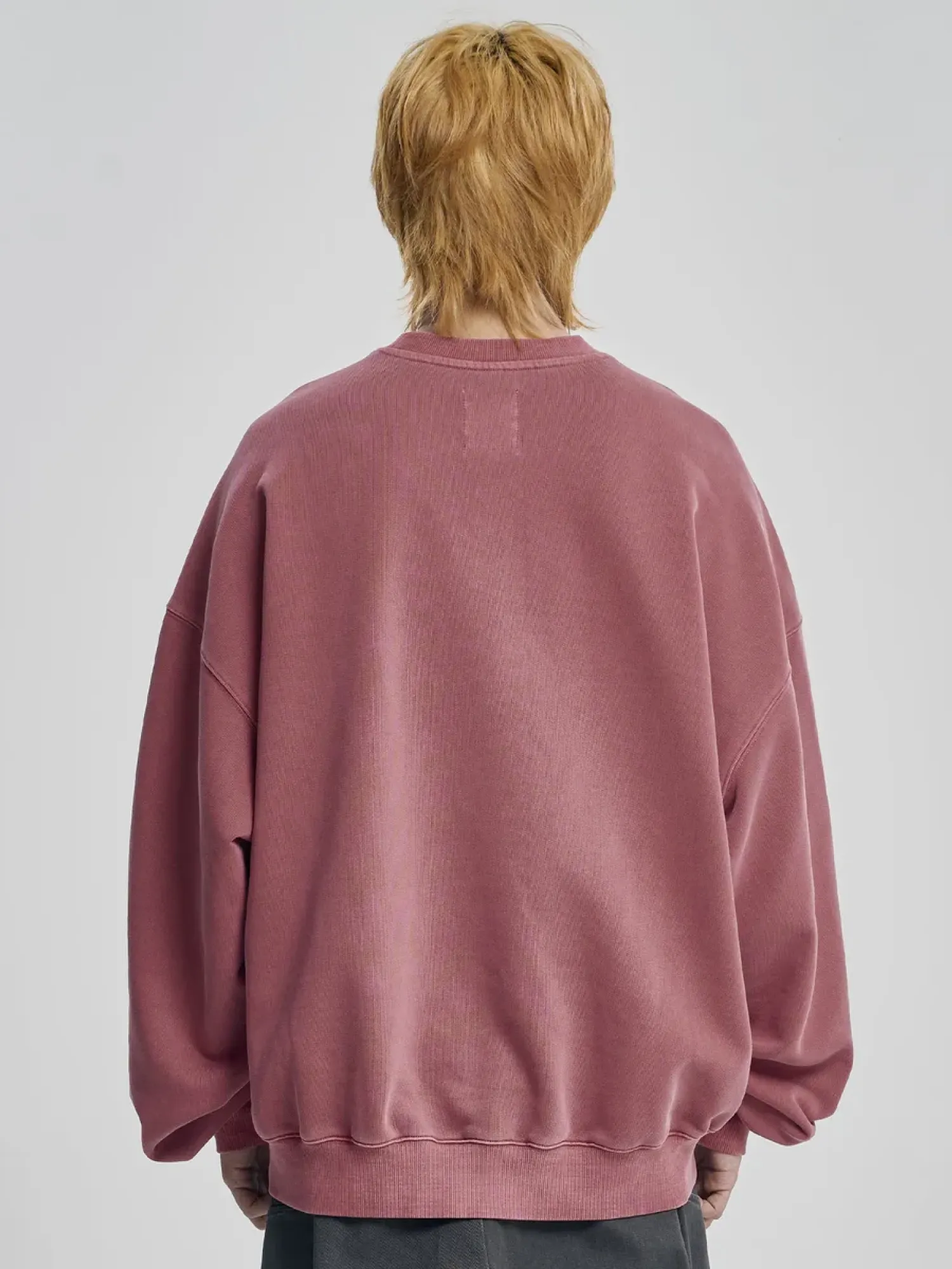 Свитшот AJOBYAJO Rare University Washed Pink