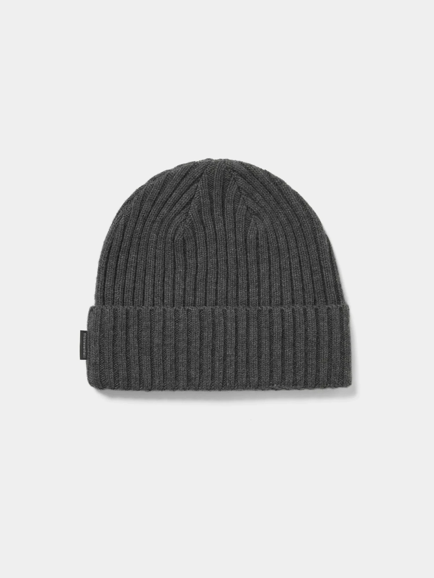 Шапка thisisneverthat Basic Wool Beanie Heather Grey