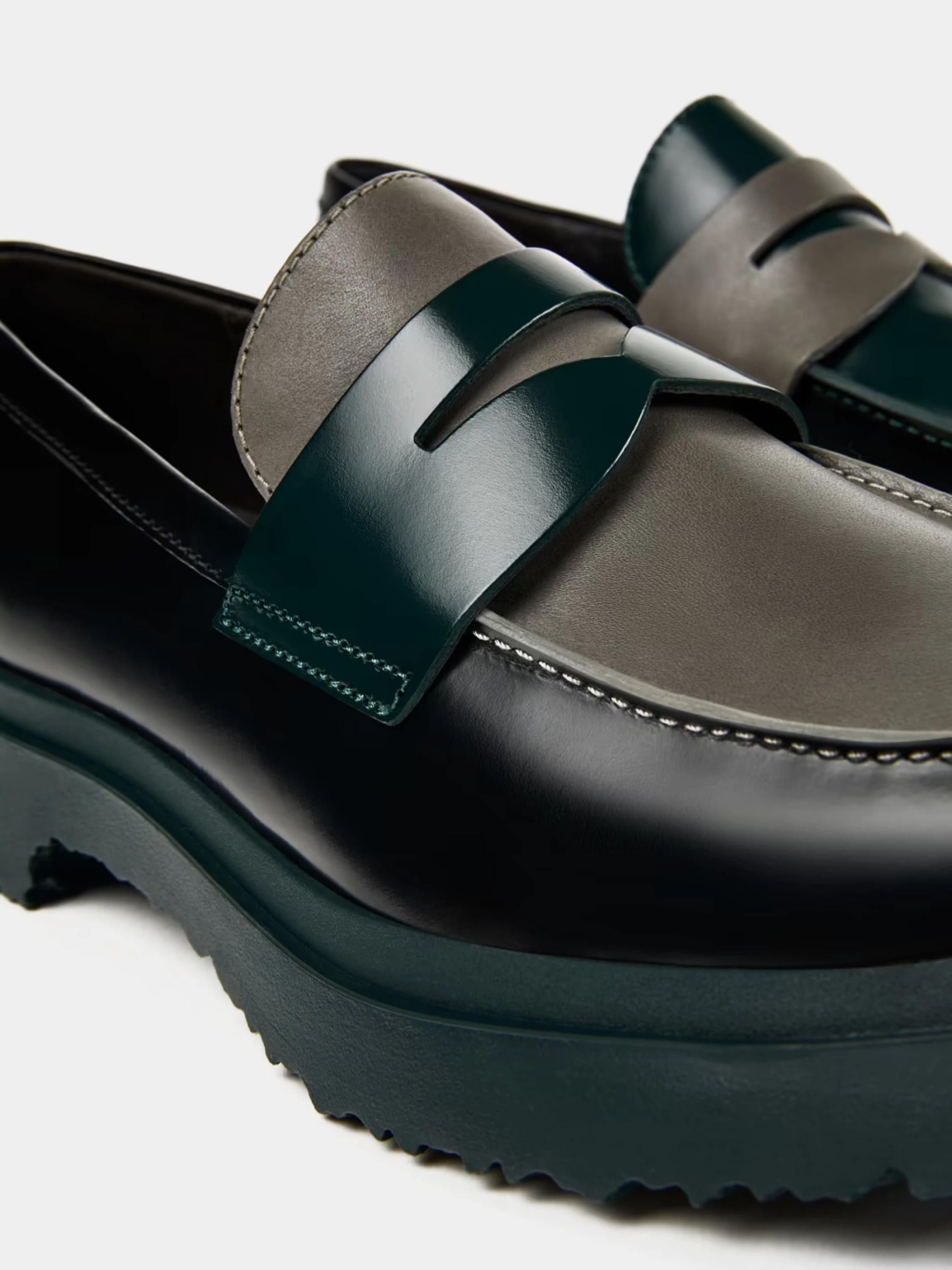 Лоферы Camper Twins Multicolored Black