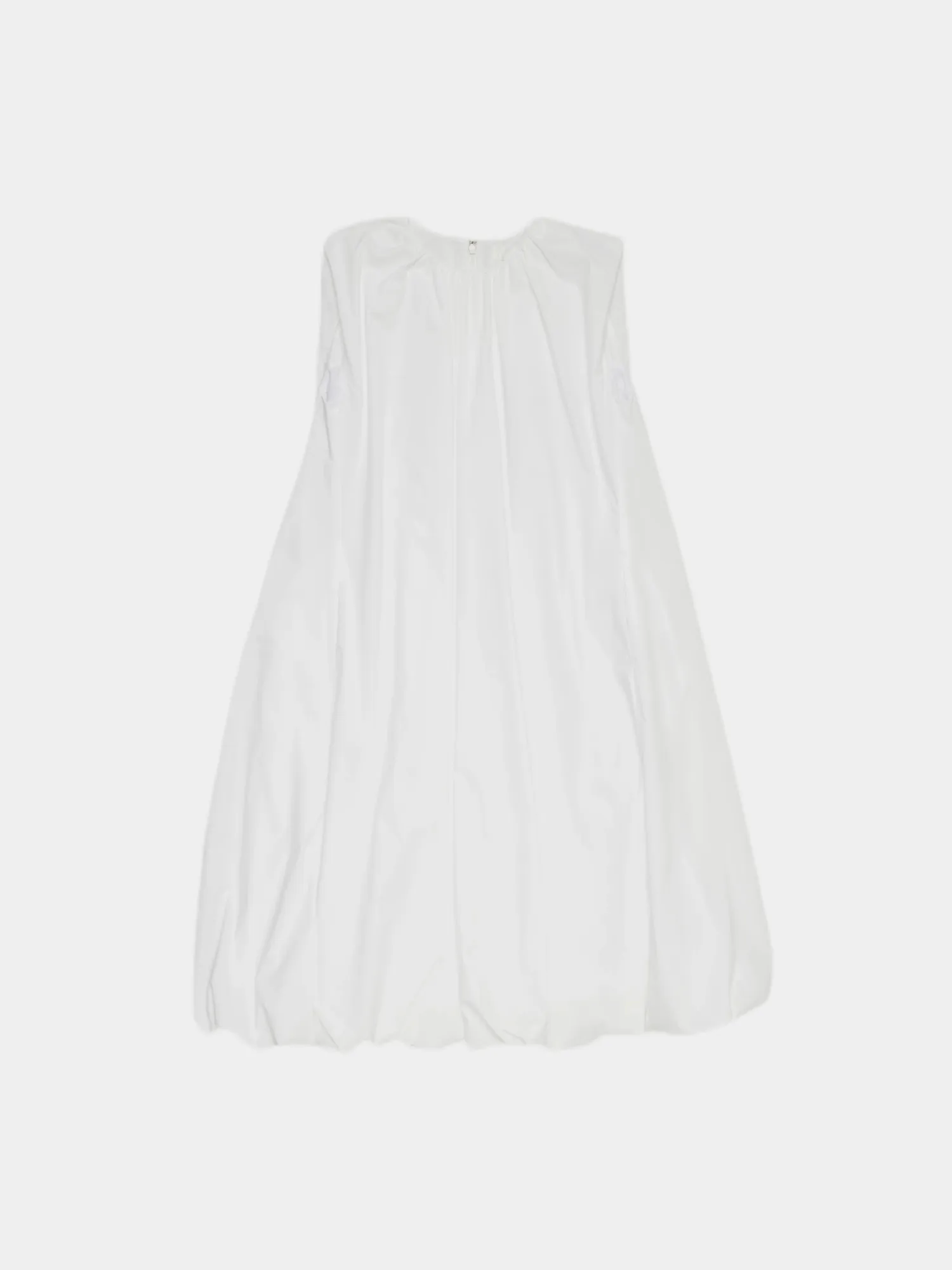 Женское платье AMOMENTO Cotton Volume Shirring White