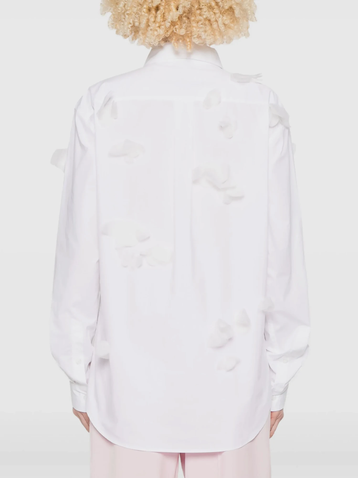 Женская блузка Coperni Organza Butterfly White