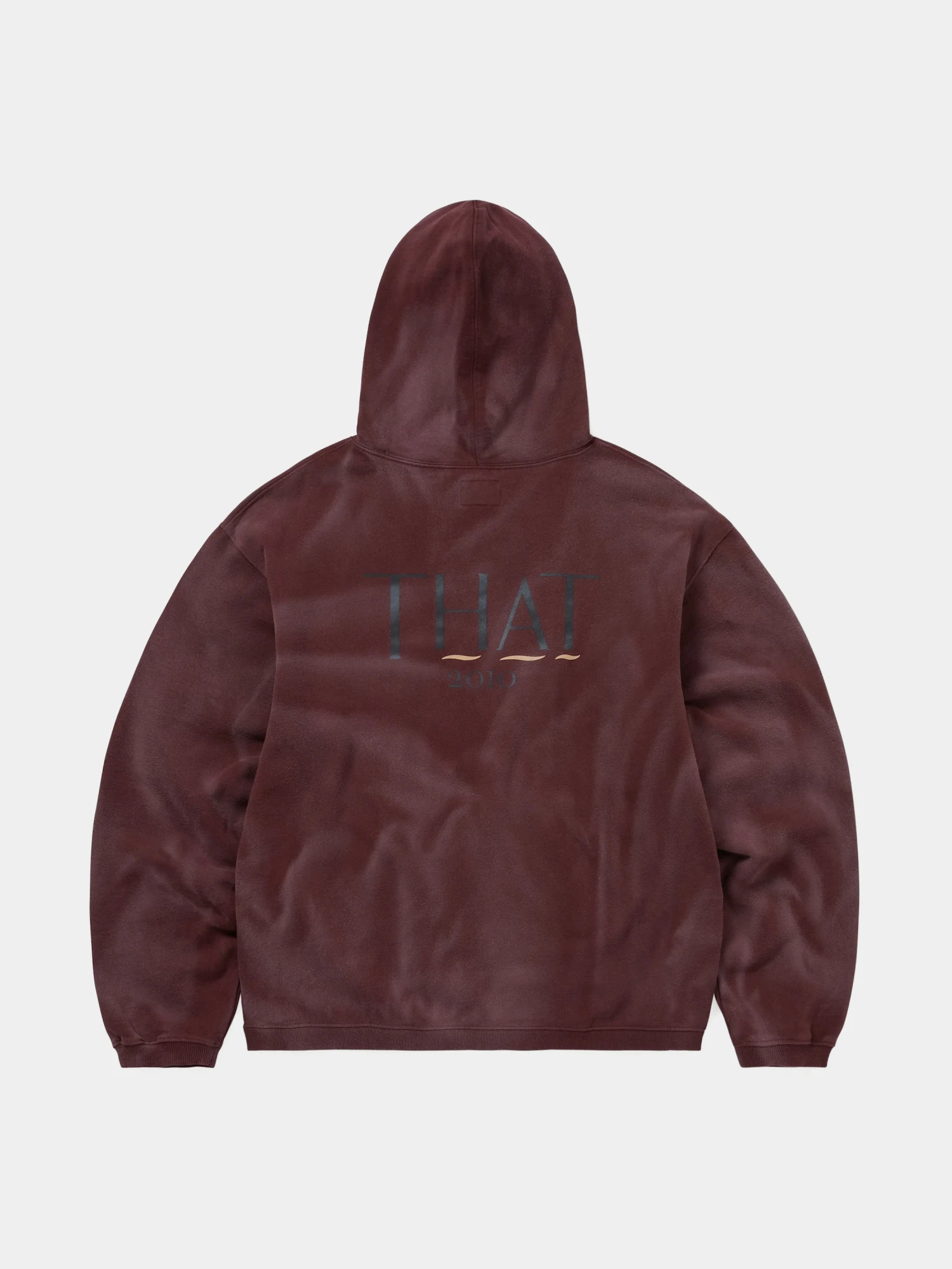 Худи thisisneverthat Faded That 2010 Burgundy
