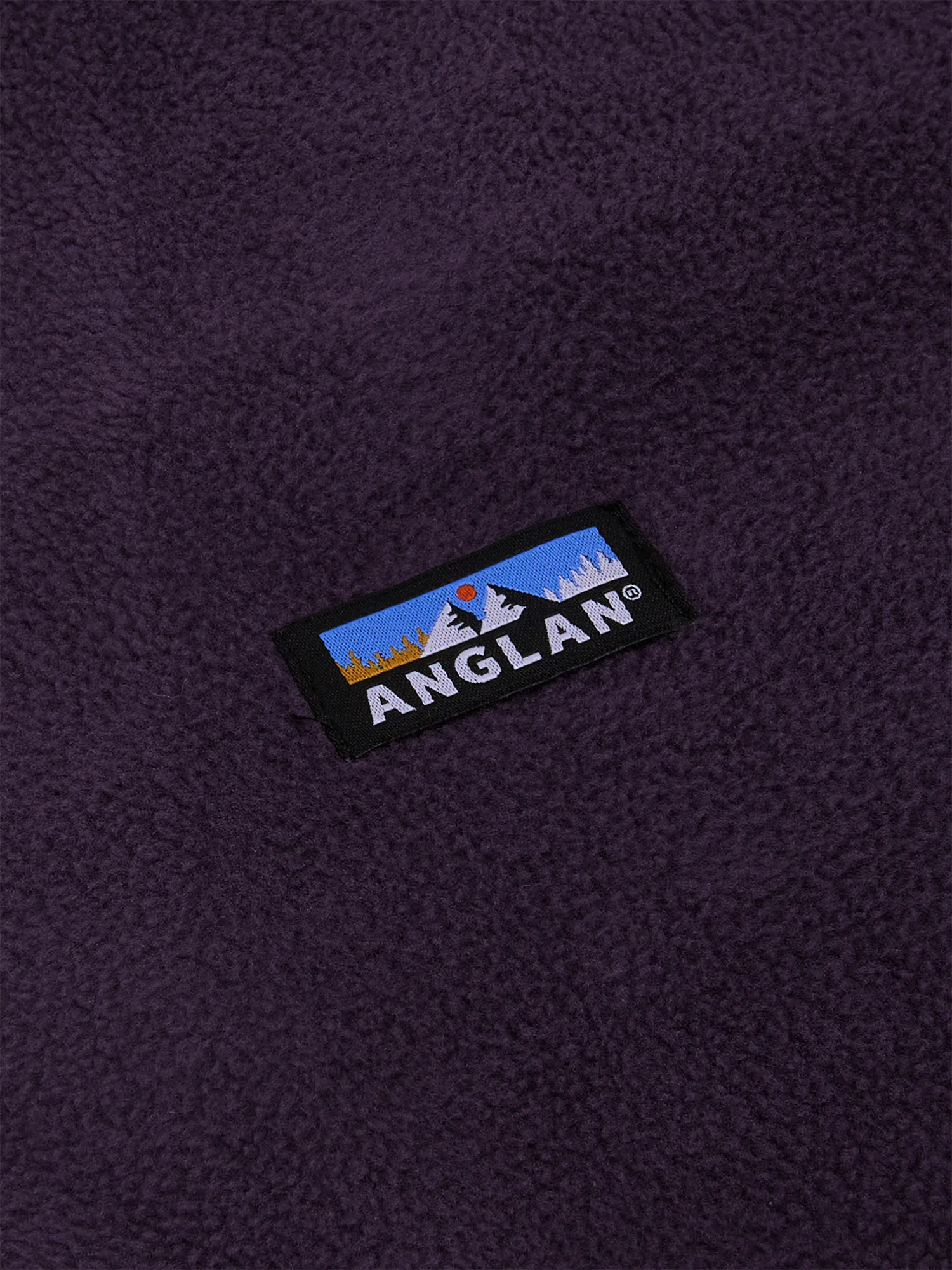 Двусторонняя флисовая куртка ANGLAN Reversible Hiker Purple/Black