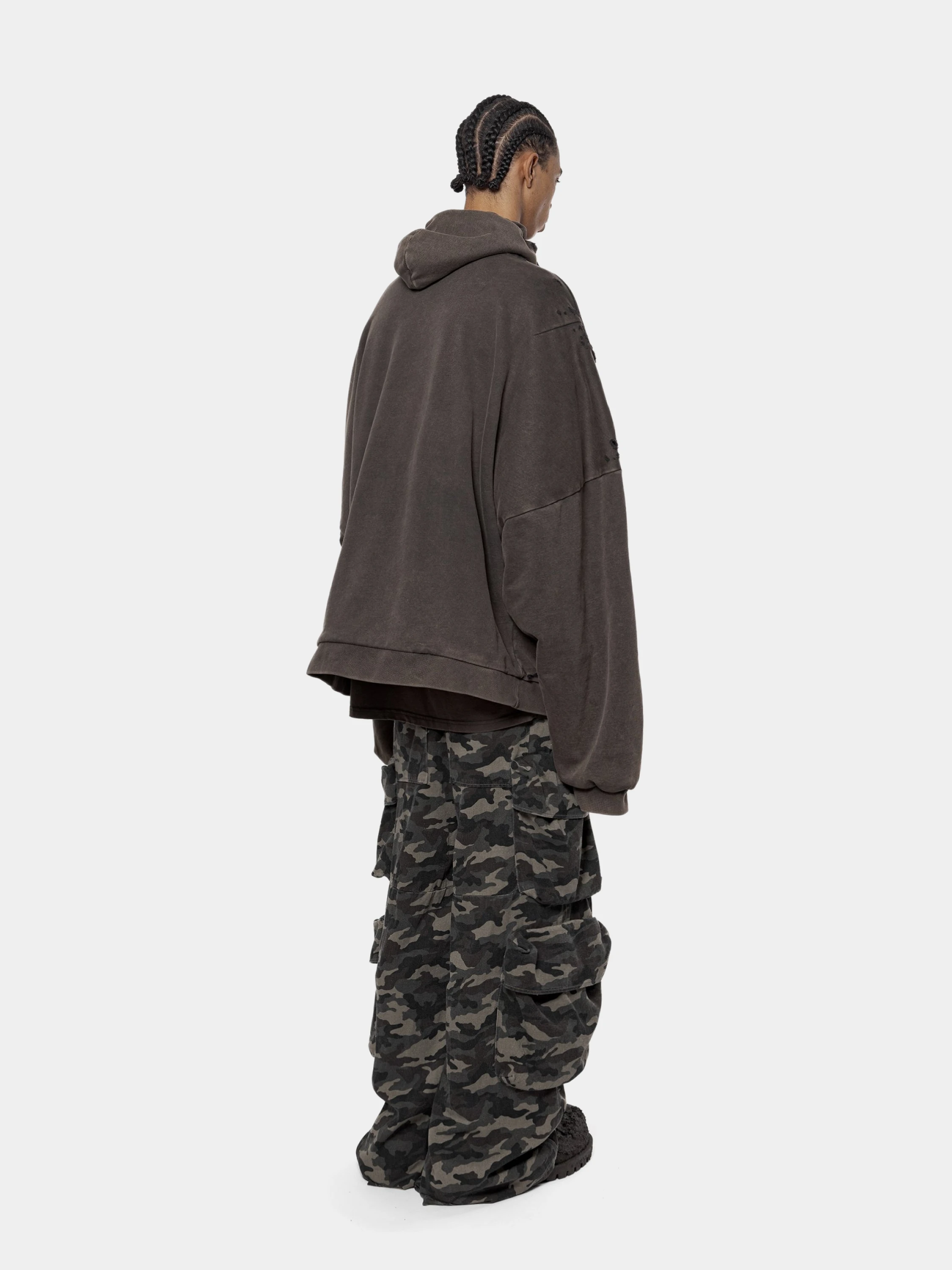 Худи ARNODEFRANCE Mega 'ARNODEFRANCE STUDS' Brown