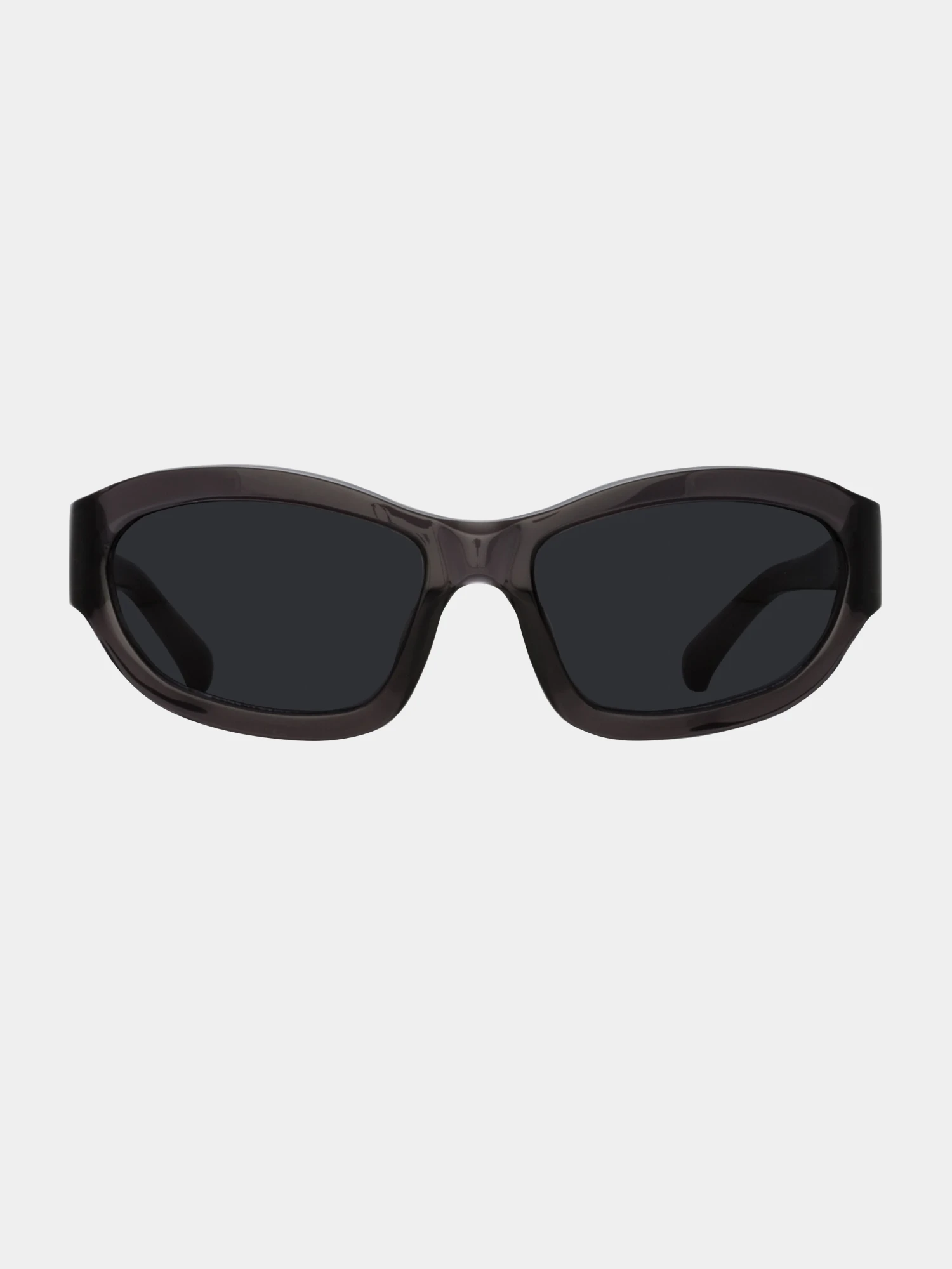 Очки Dries Van Noten x Linda Farrow Wrap Dark Brown