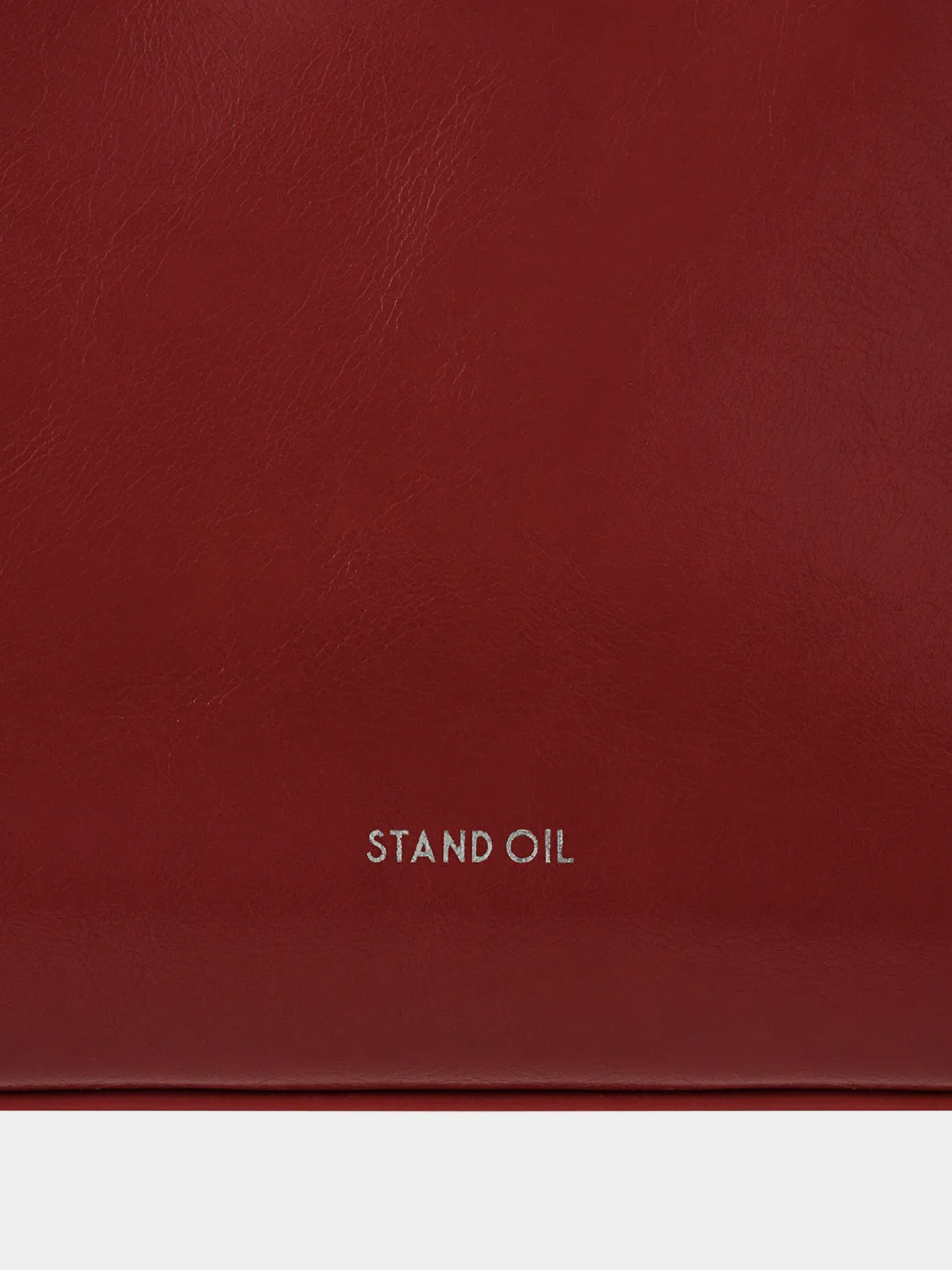 Женская сумка STAND OIL Square Low Red Wine