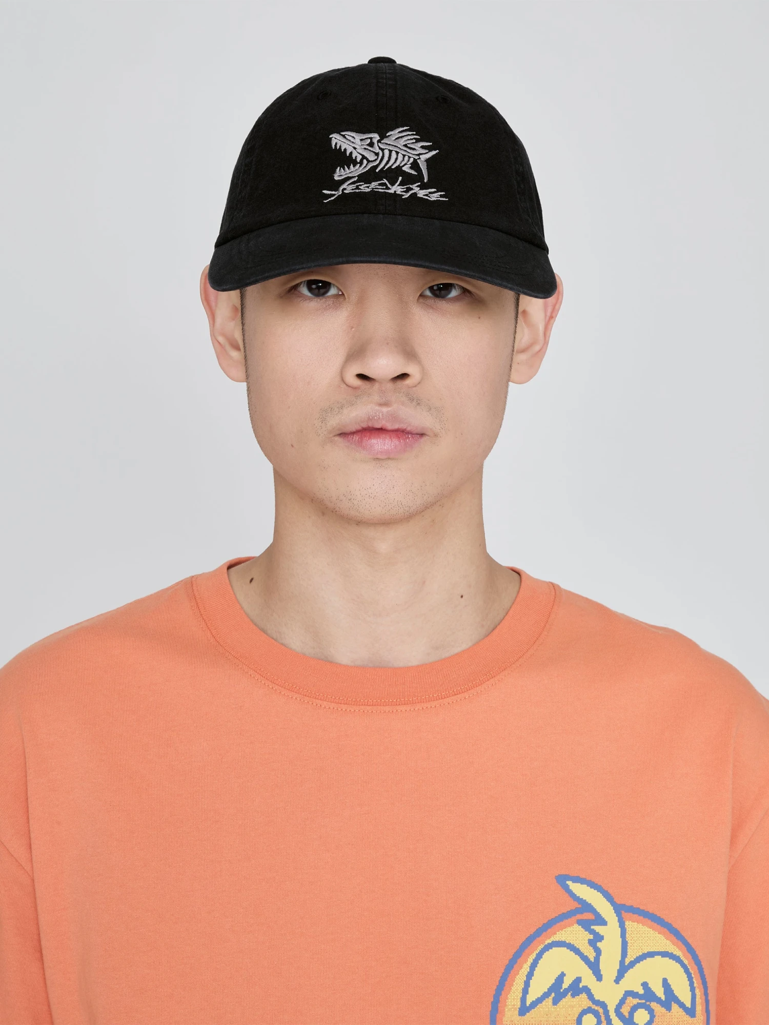 Кепка YESEYESEE Fish Born Flexible Black