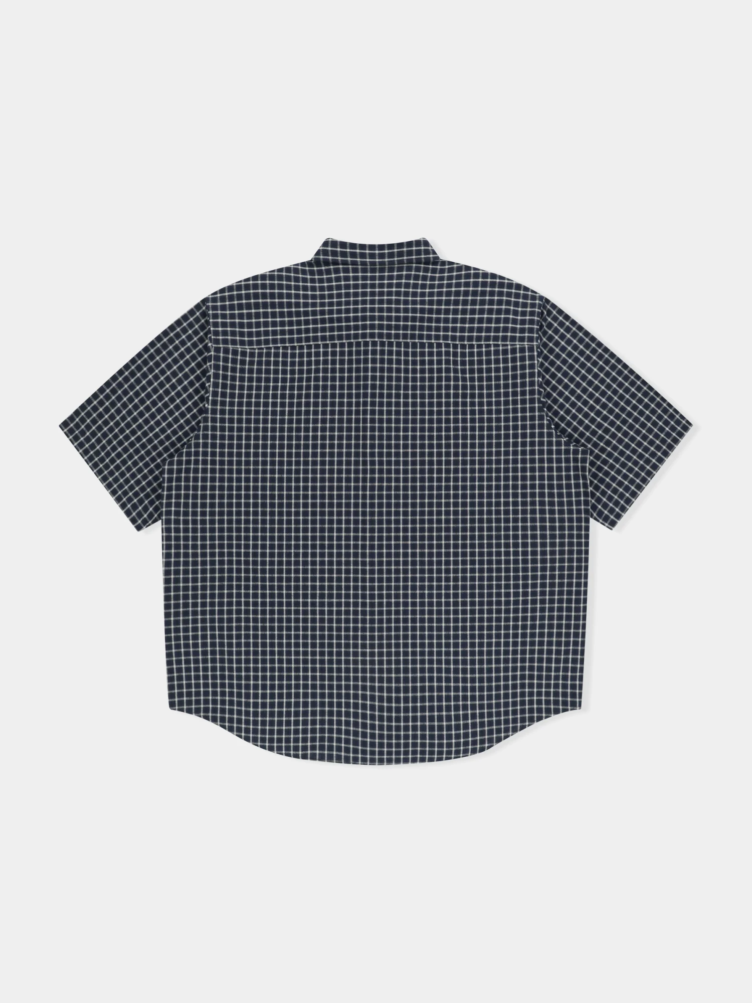 Рубашка YESEYESEE SN-Logo Short Sleeve Check Navy