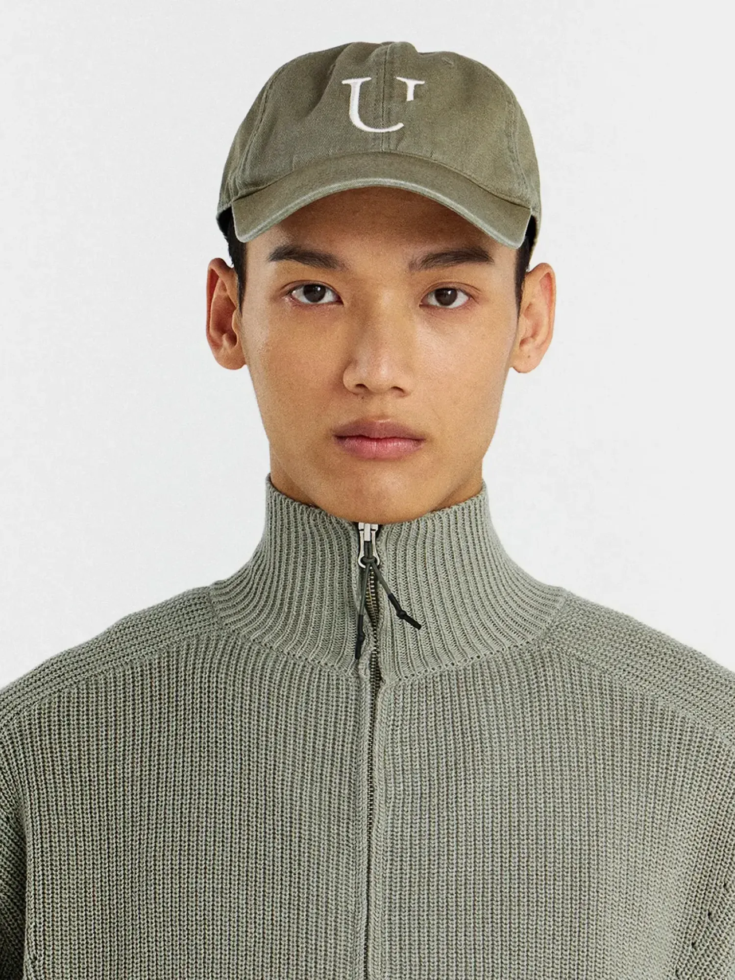 Кепка UNAFFECTED Washed U Ball Beige