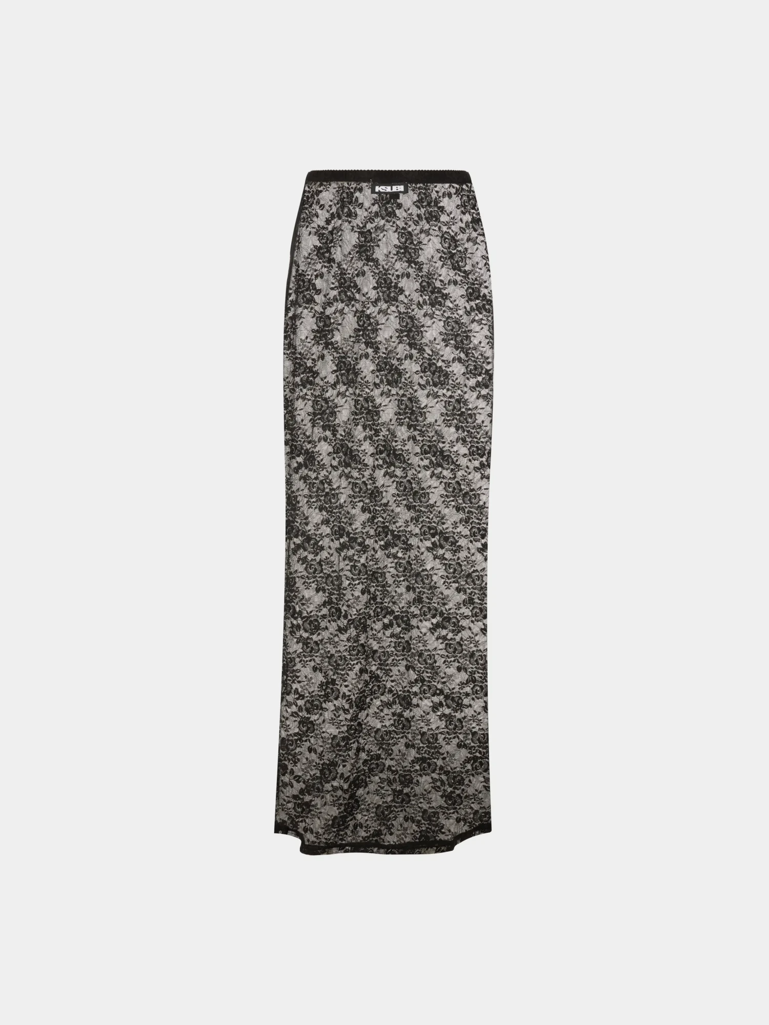 Женская юбка Ksubi Veneda Slip Black Lace
