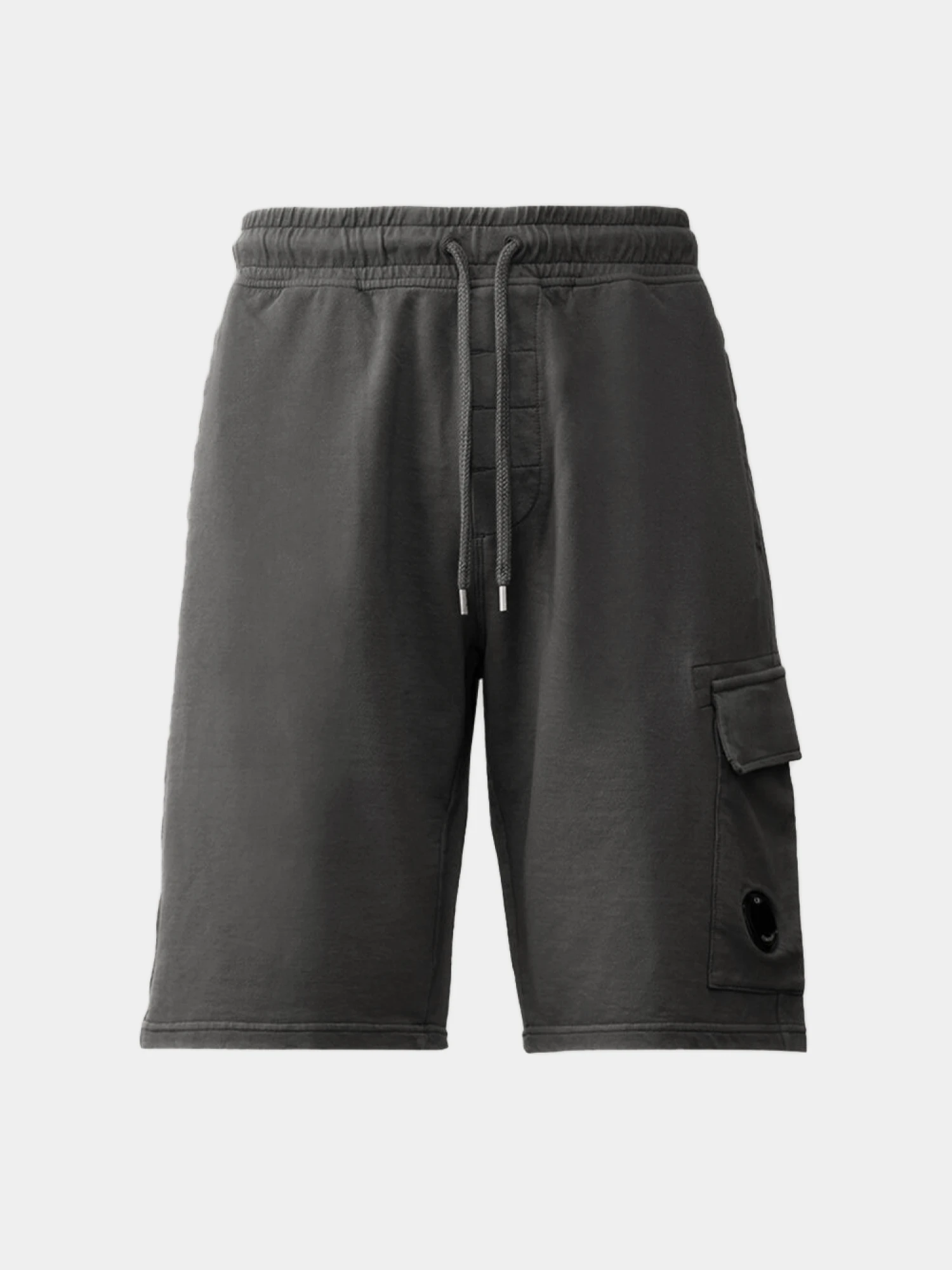 Шорты C.P. Company Light Fleece Cargo Lens Smoked Pearl