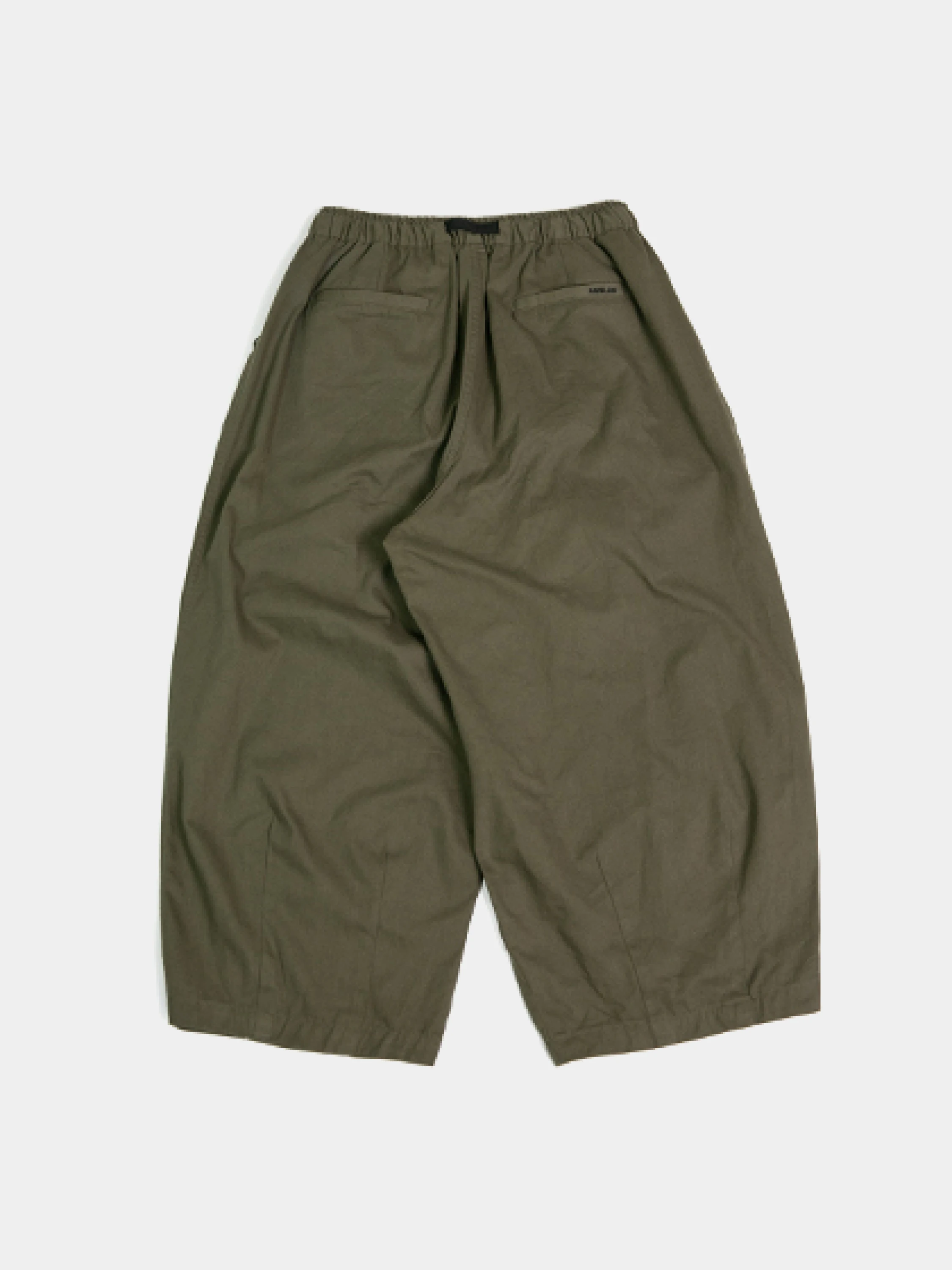 Брюки ANGLAN Twill Cotton Belt Balloon Pants Khaki