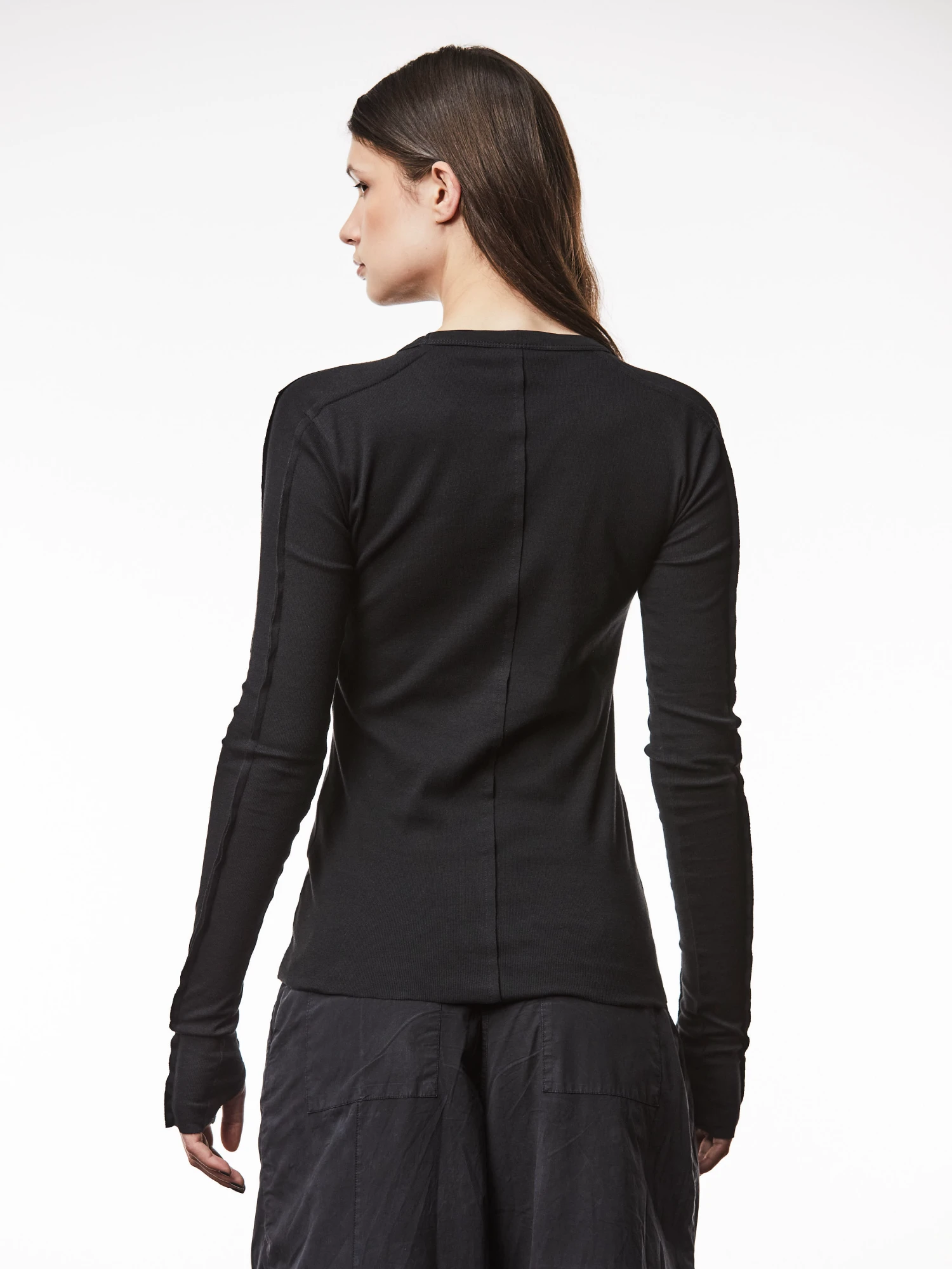 Лонгслив thom/krom W TS 561 Black