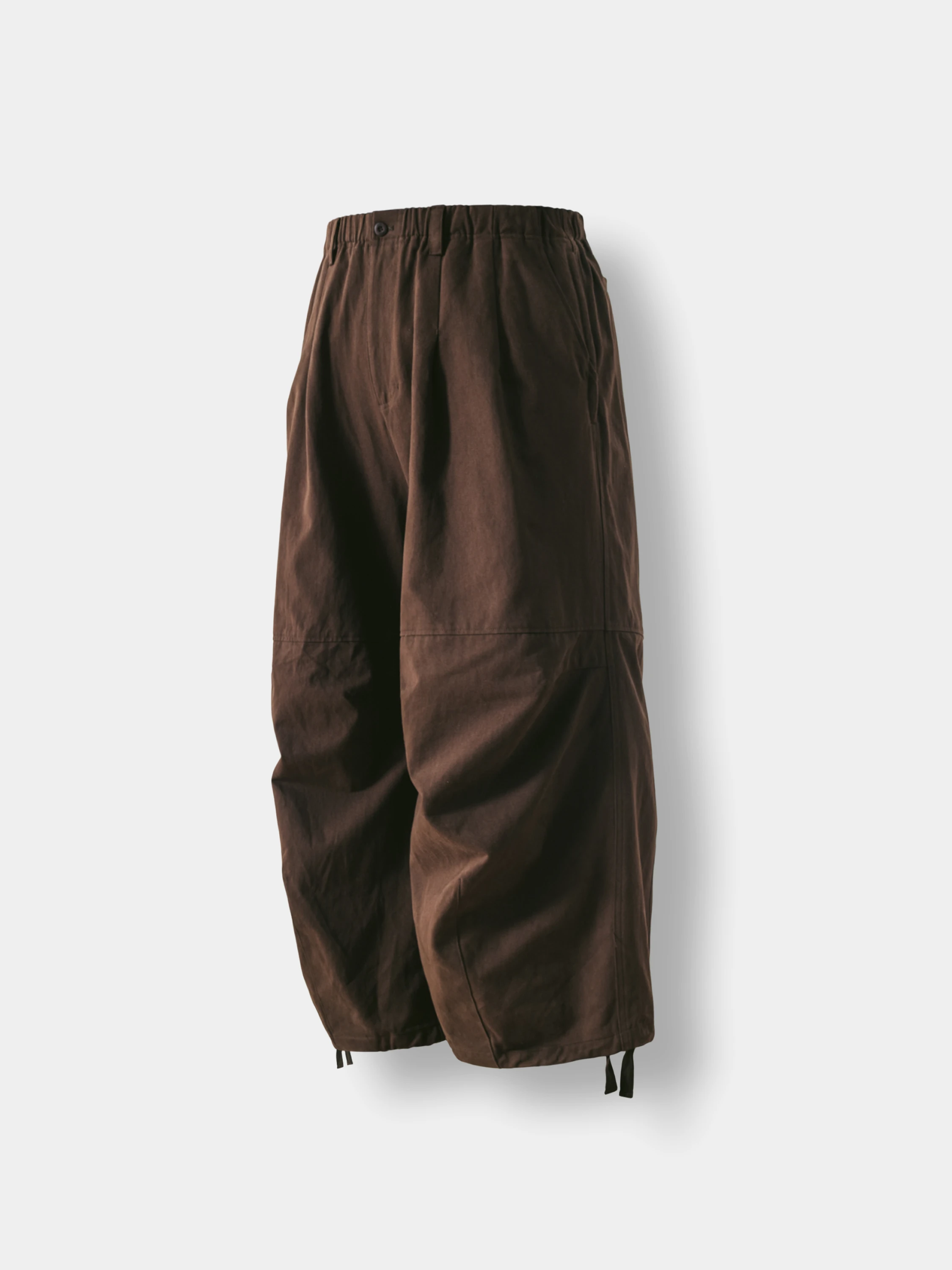 Брюки ANGLAN Lazy Twill Balloon Pants Brown