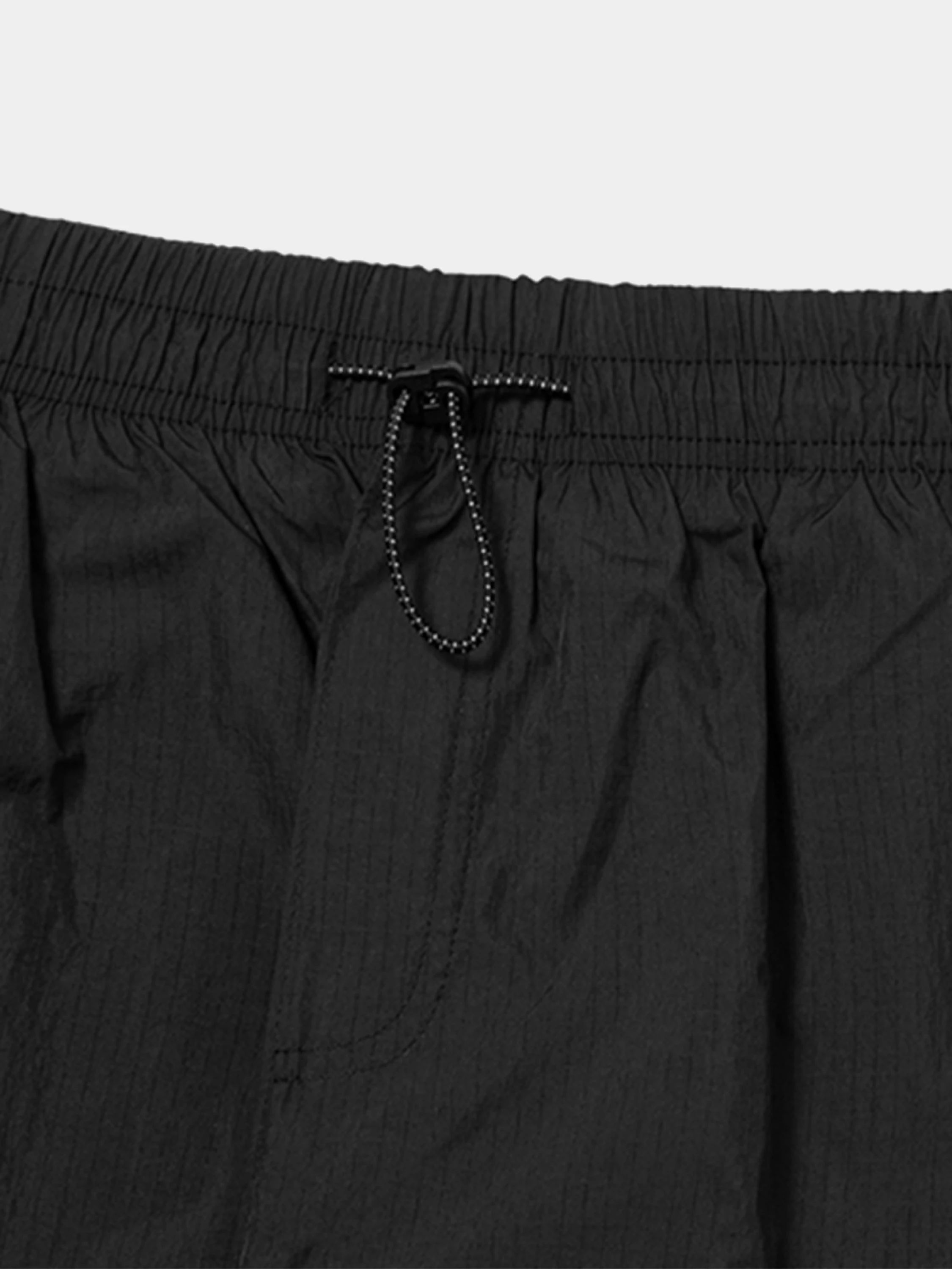 Брюки ANGLAN Rib Nylon Mountain Cargo Pants Black