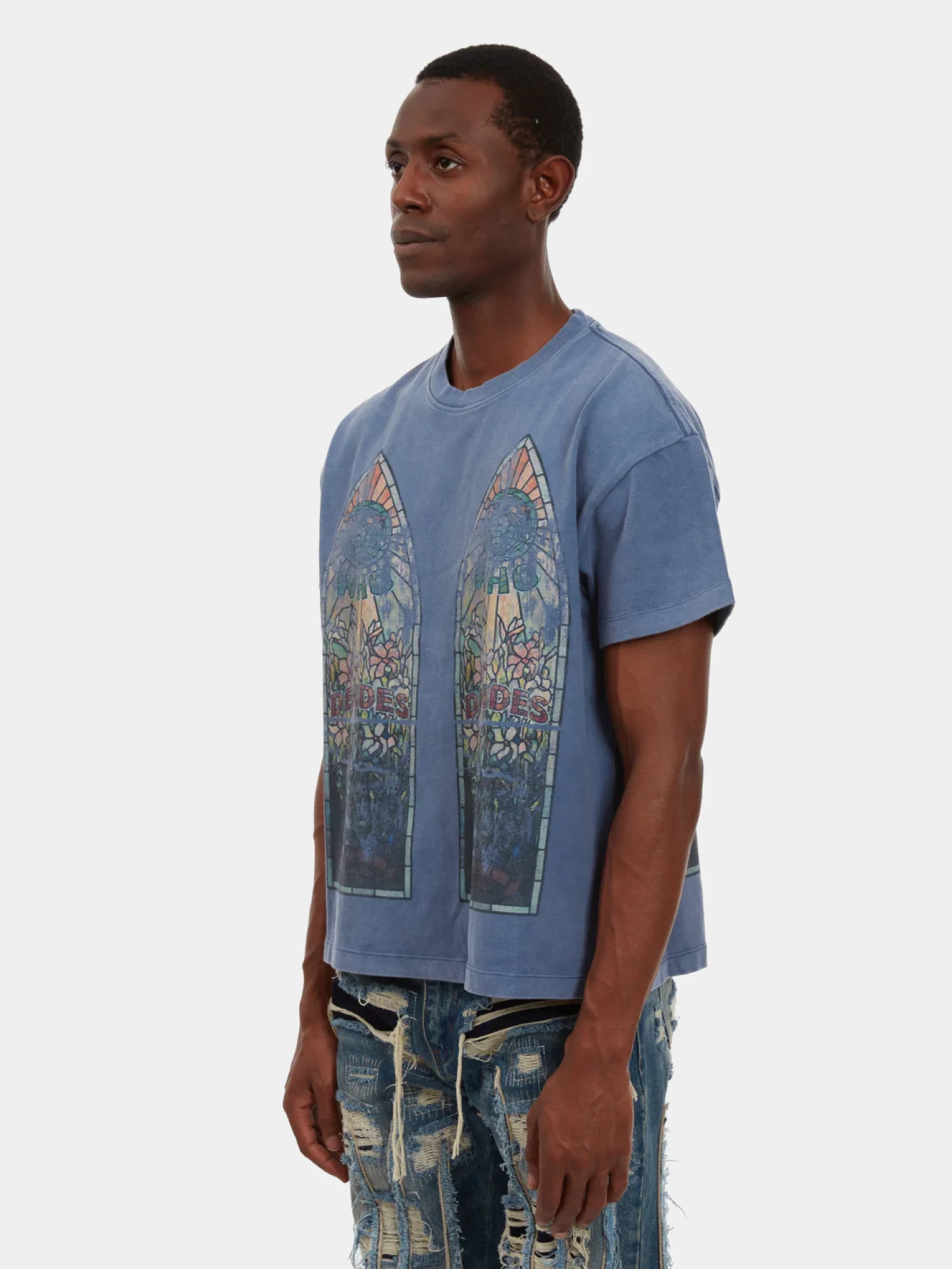Футболка WHO DECIDES WAR Faded Vintage Grey