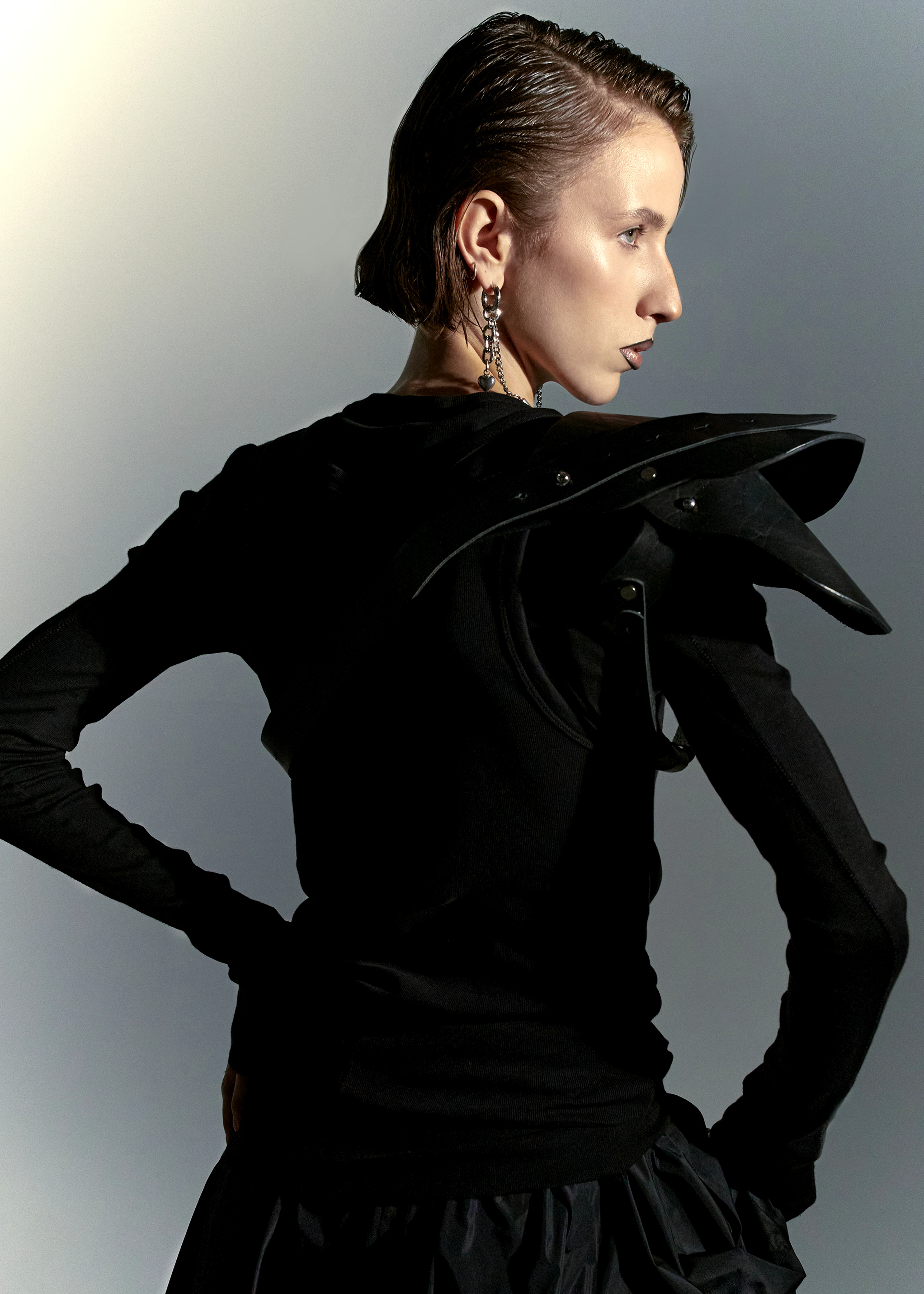 Портупея Siniy Vsadnik Black Shoulder Armor