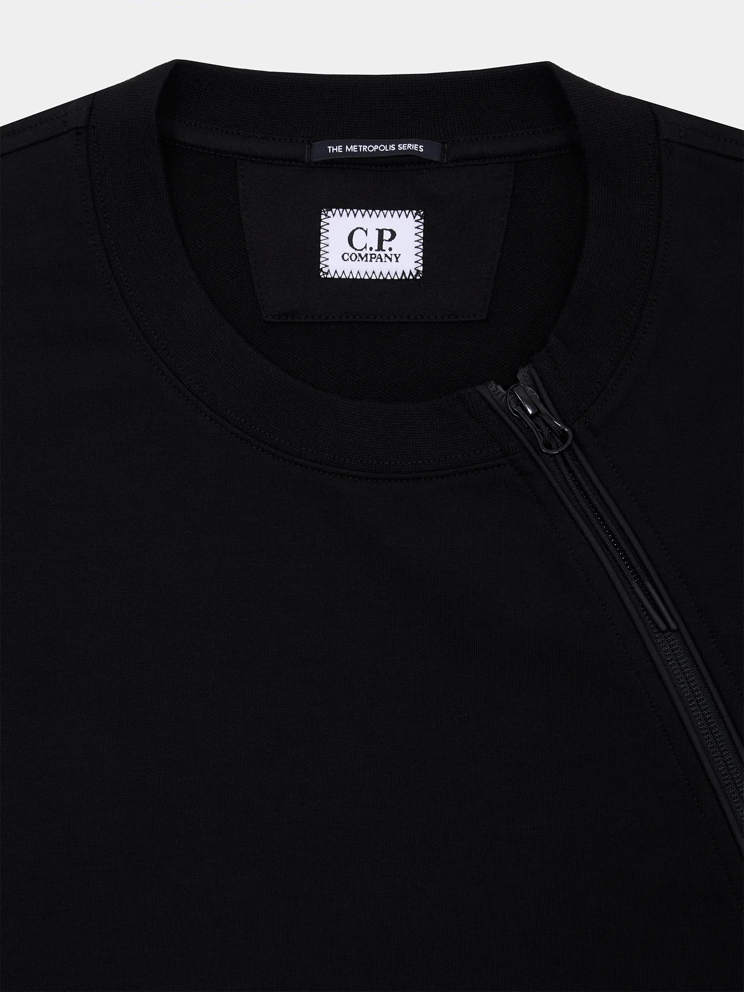 Свитшот C.P. Company The Metropolis Series Stretch Fleece Mixed Black