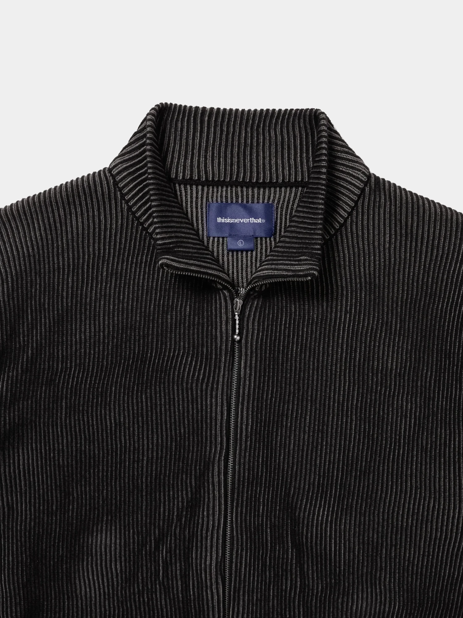 Кардиган thisisneverthat Full Zip Black