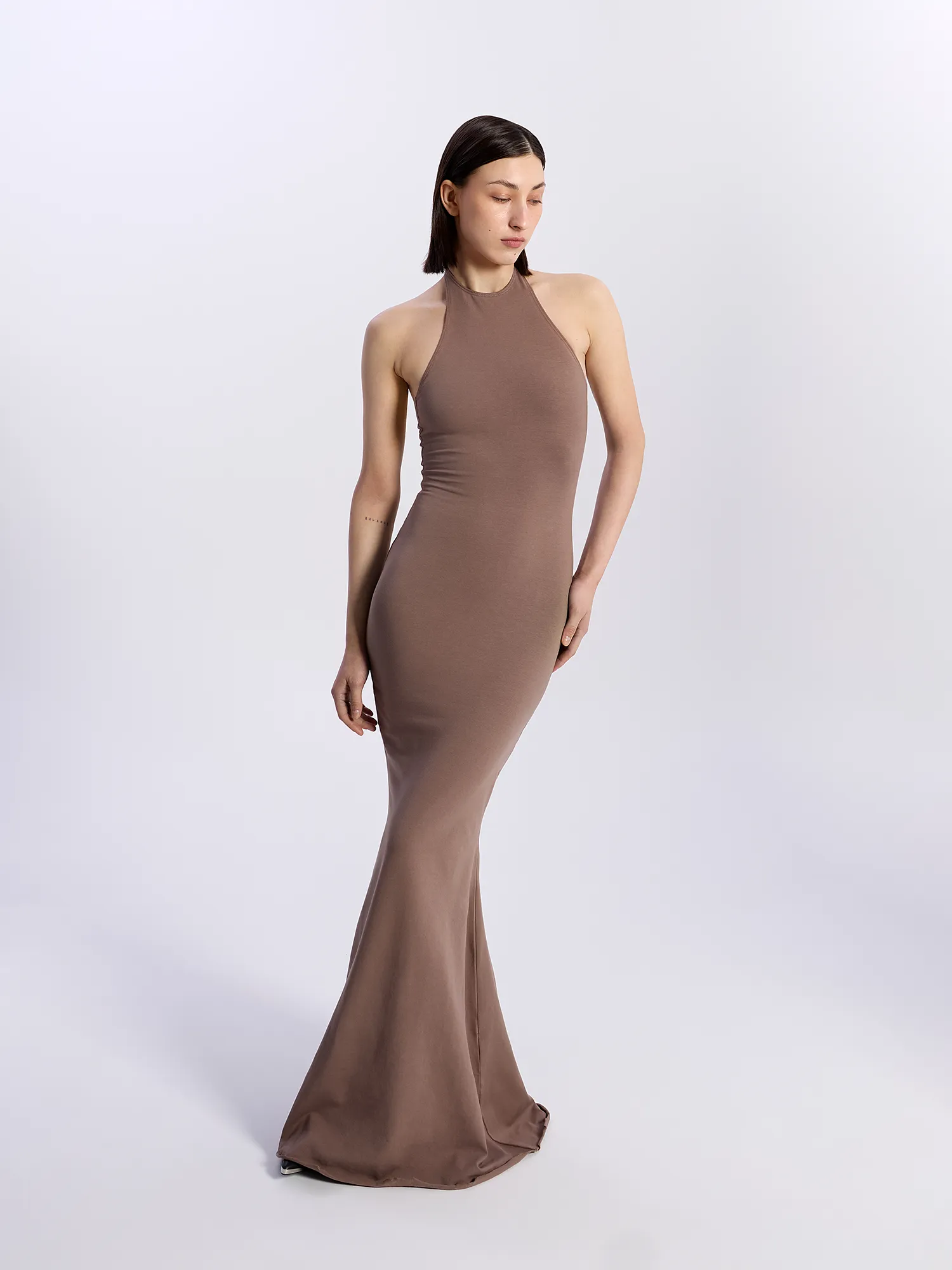 Женское платье XSAI Apron Dress Taupe