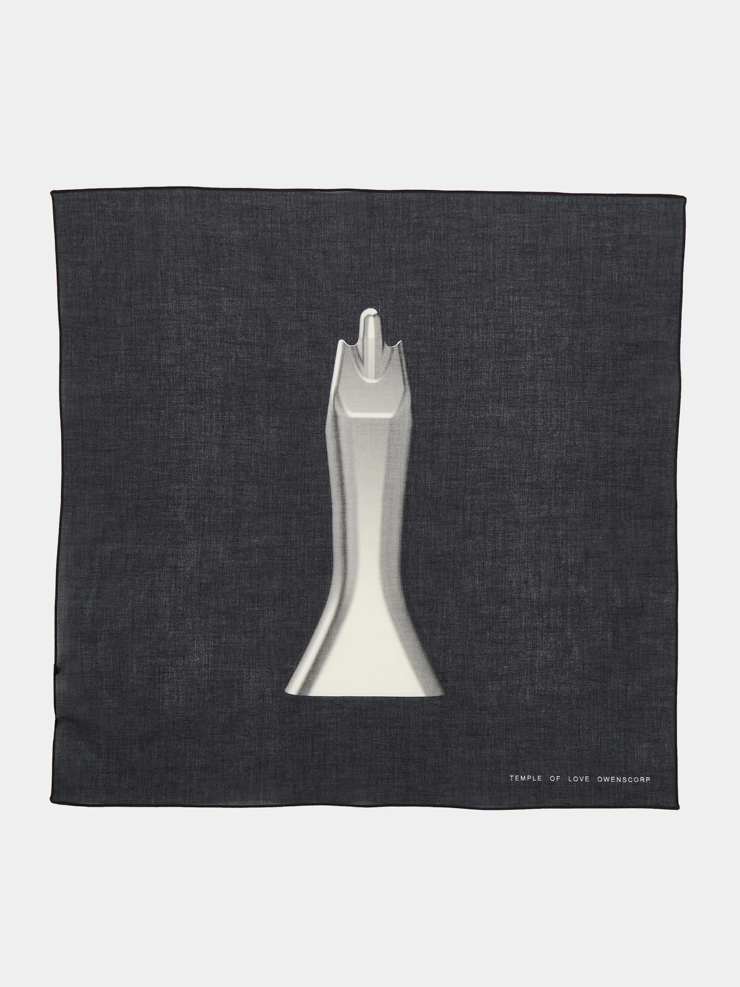 Шарф RICK OWENS DRKSHDW Sister Flag Black/Milk