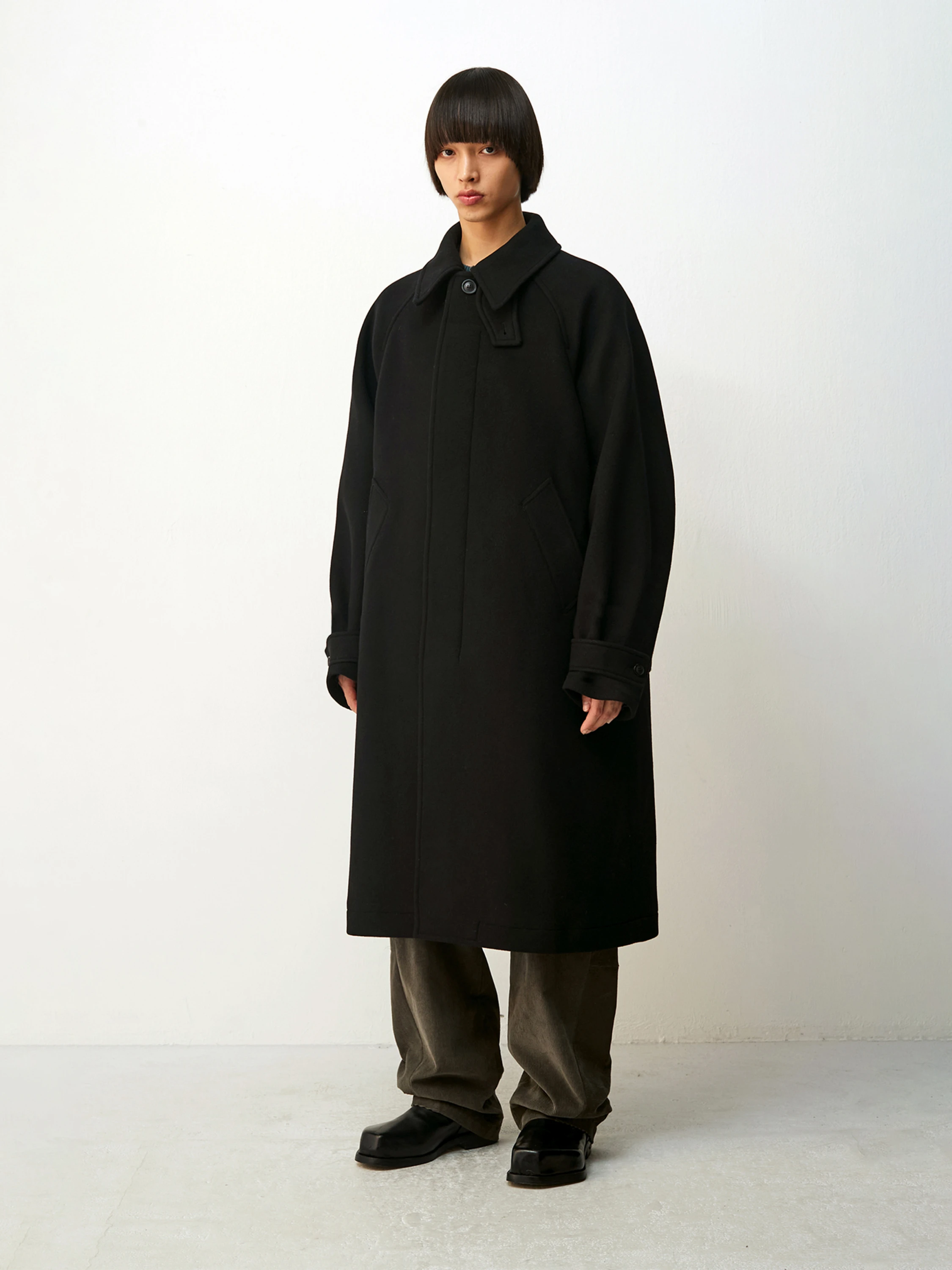 Пальто COOR Bellandi Cashmere Balmacaan Black