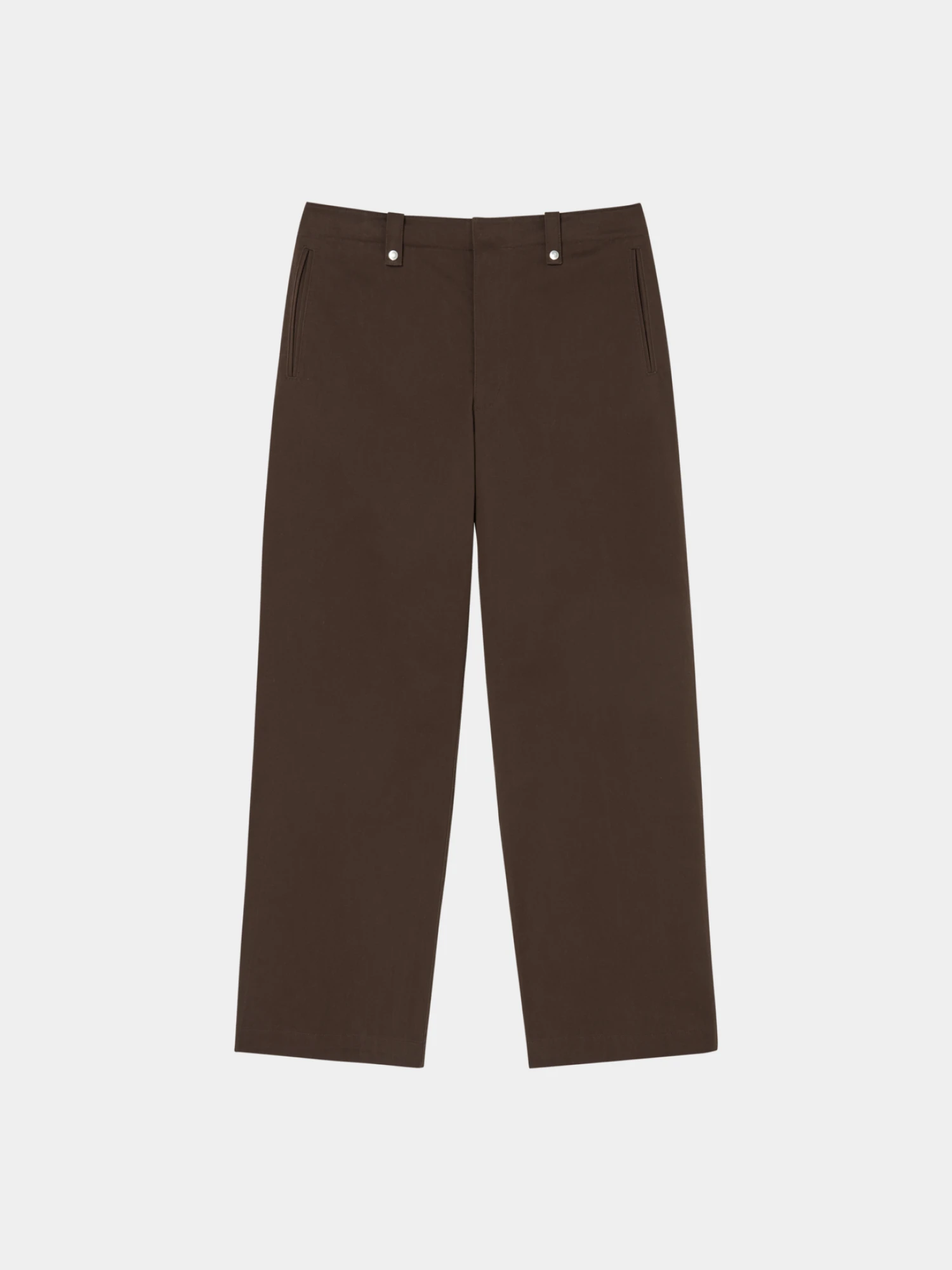 Брюки AFTER PRAY Wide Chino Brown