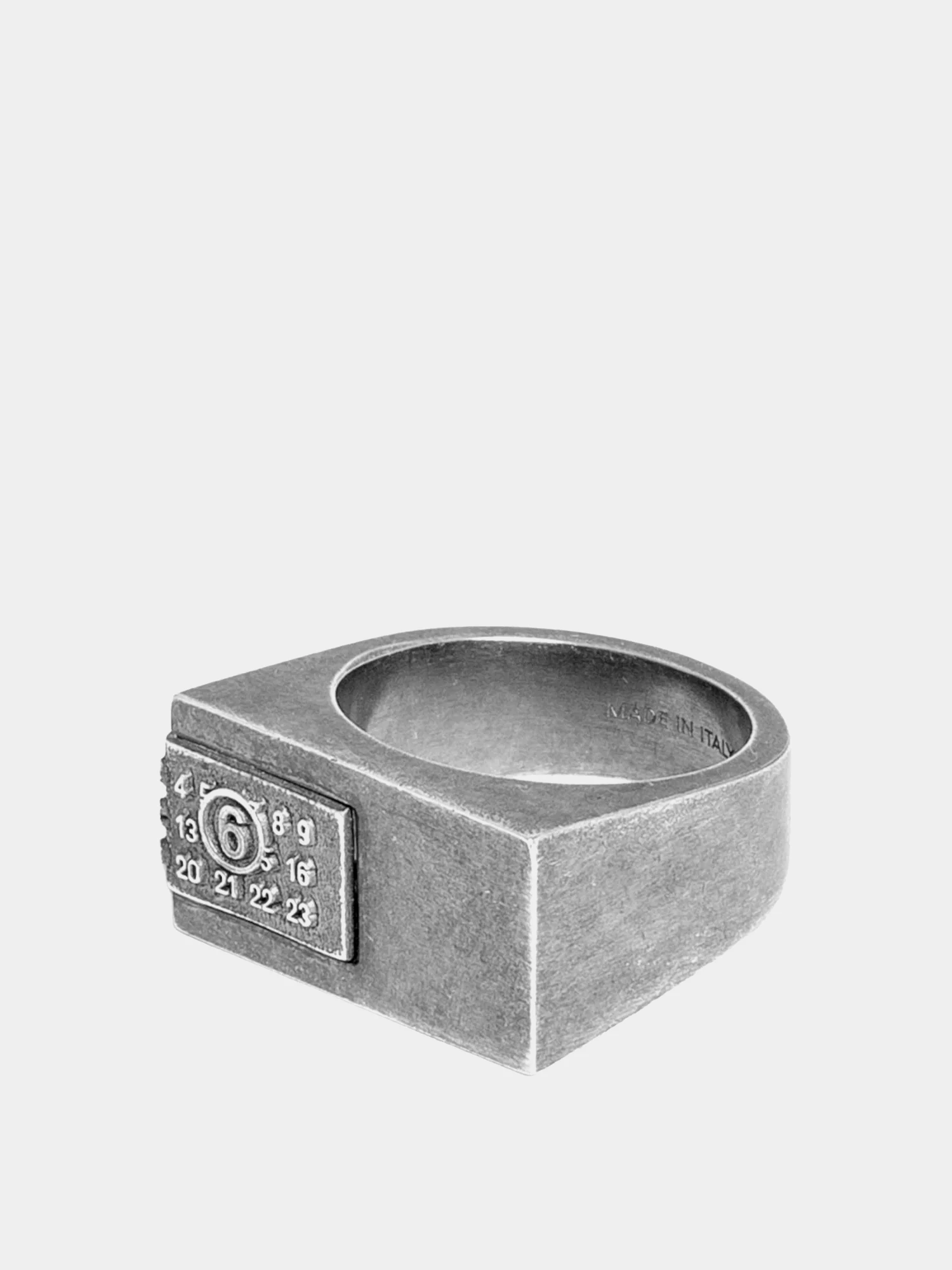 Кольцо MM6 Maison Margiela Minimal Logo