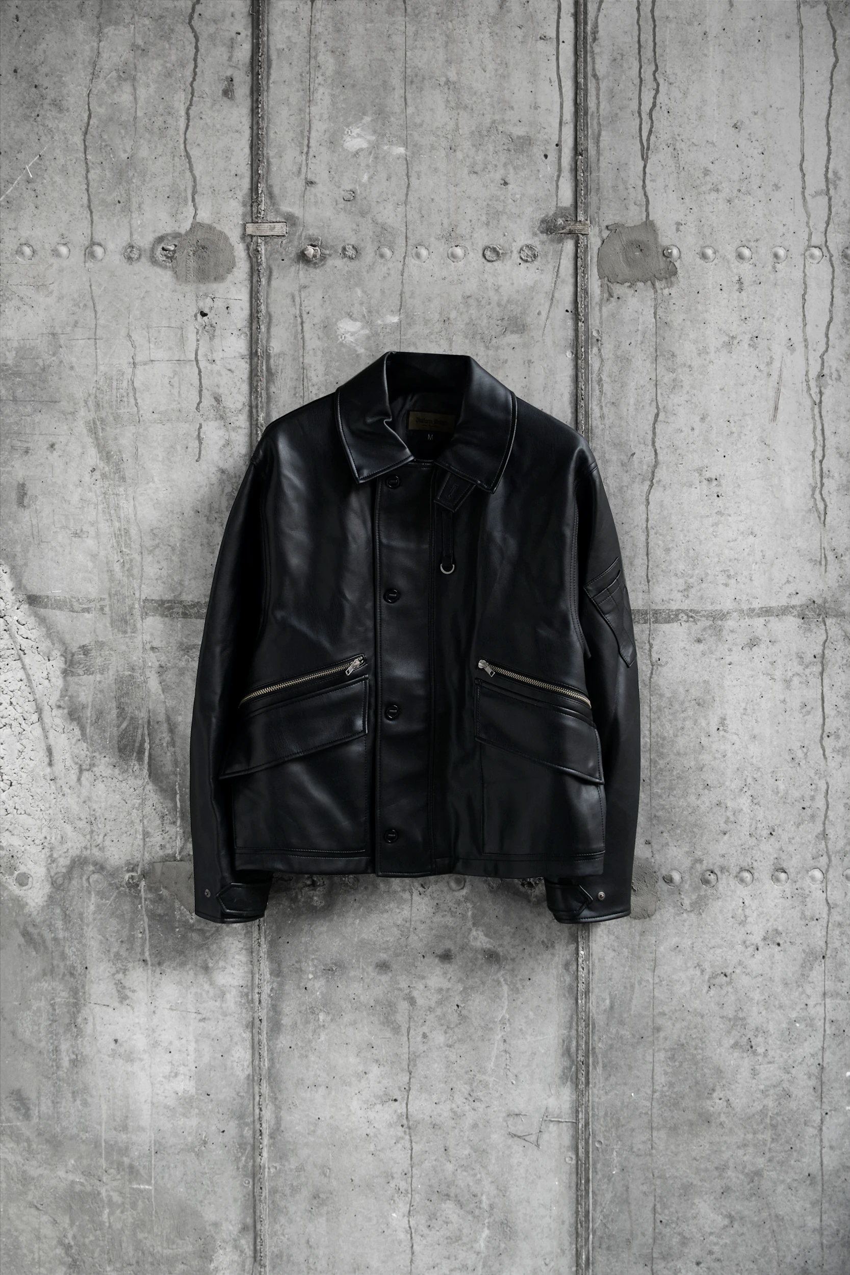 Кожаная куртка Uniform Bridge Mk3 Vegan Leather Black