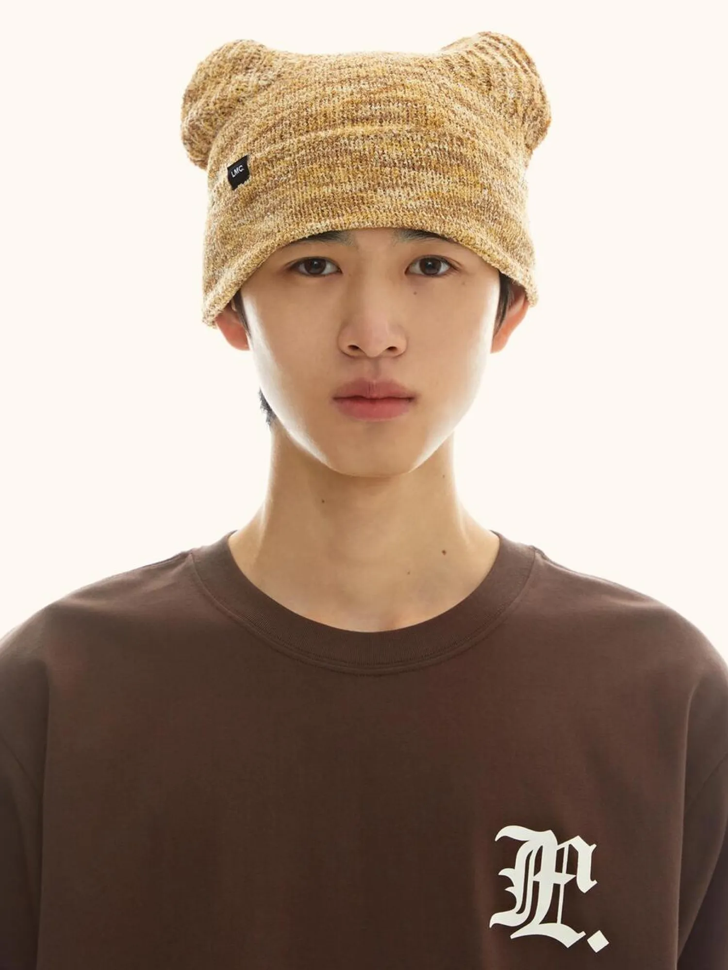 Шапка LMC Teddy Beanie Brown
