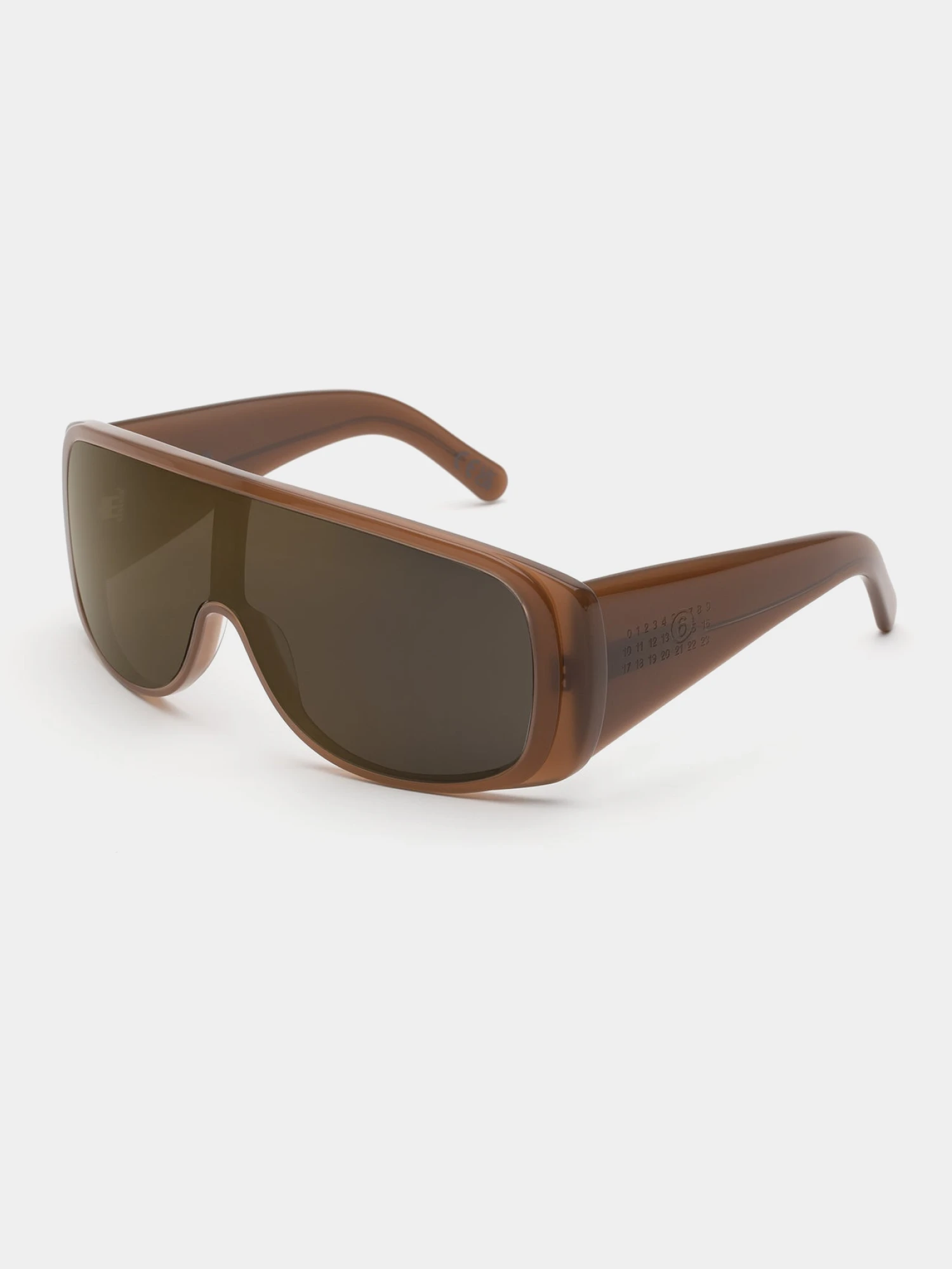 Очки MM6 Maison Margiela Mask Brown