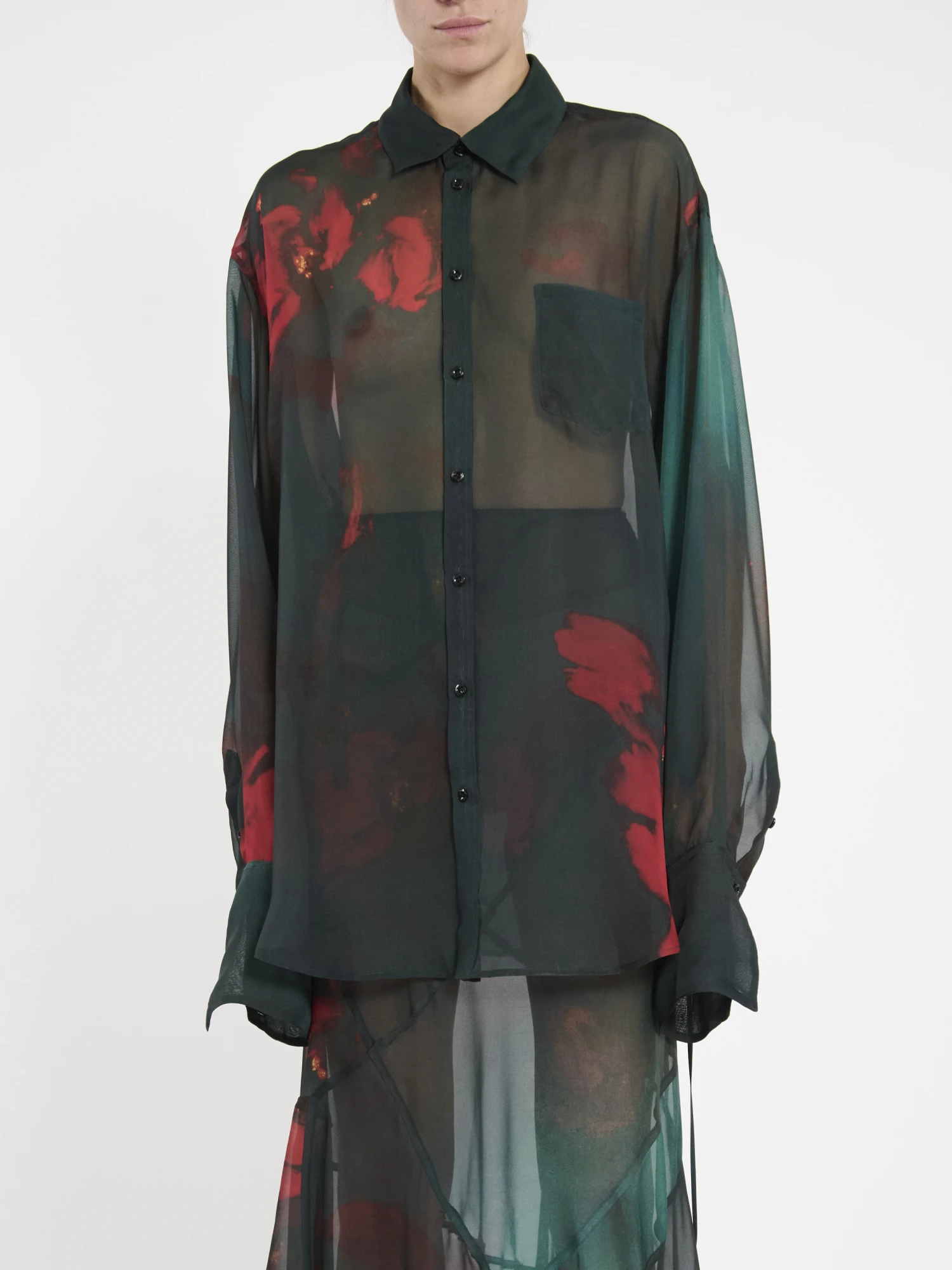 Женская блуза Peter Do Peter Shirt Monami La Rose