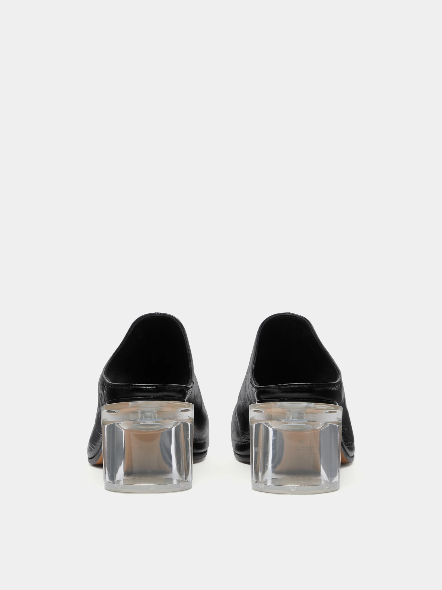 Женские мюли MM6 Maison Margiela Anatamic Black