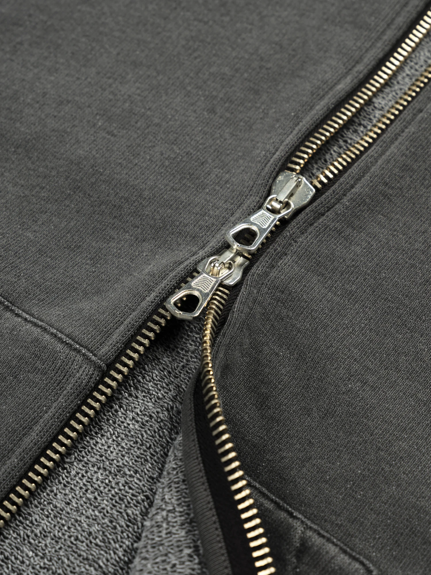Зип-худи MKI MIYUKI ZOKU Uniform Zip Hoody Pigment Black