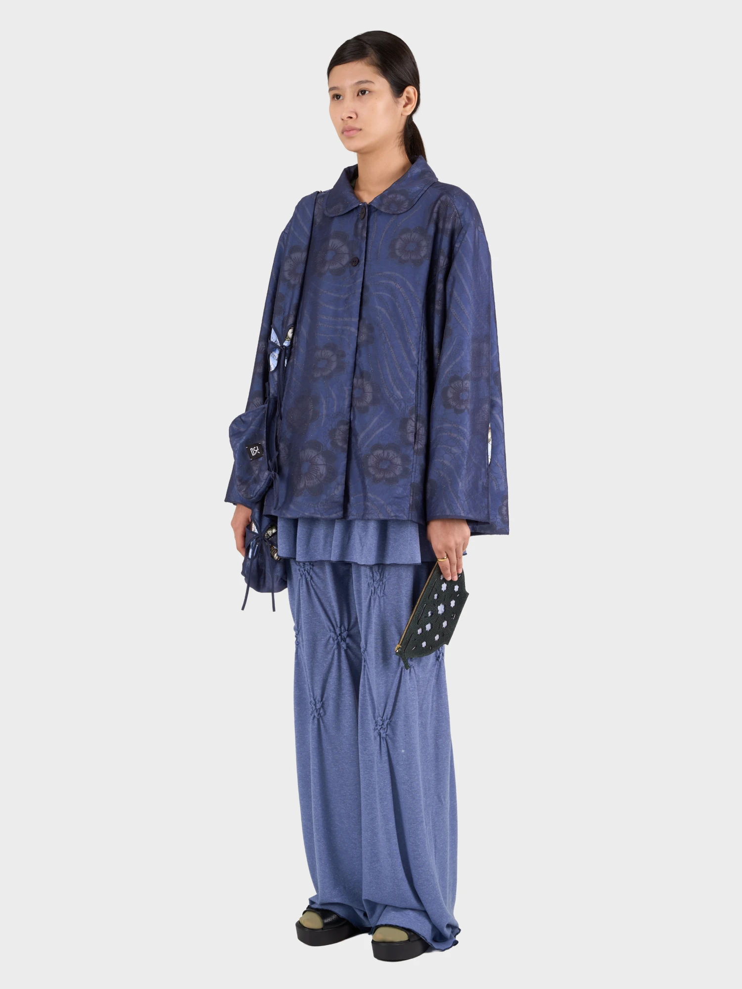 Женский овершот J.KIM Veilcrystal Dark Blue